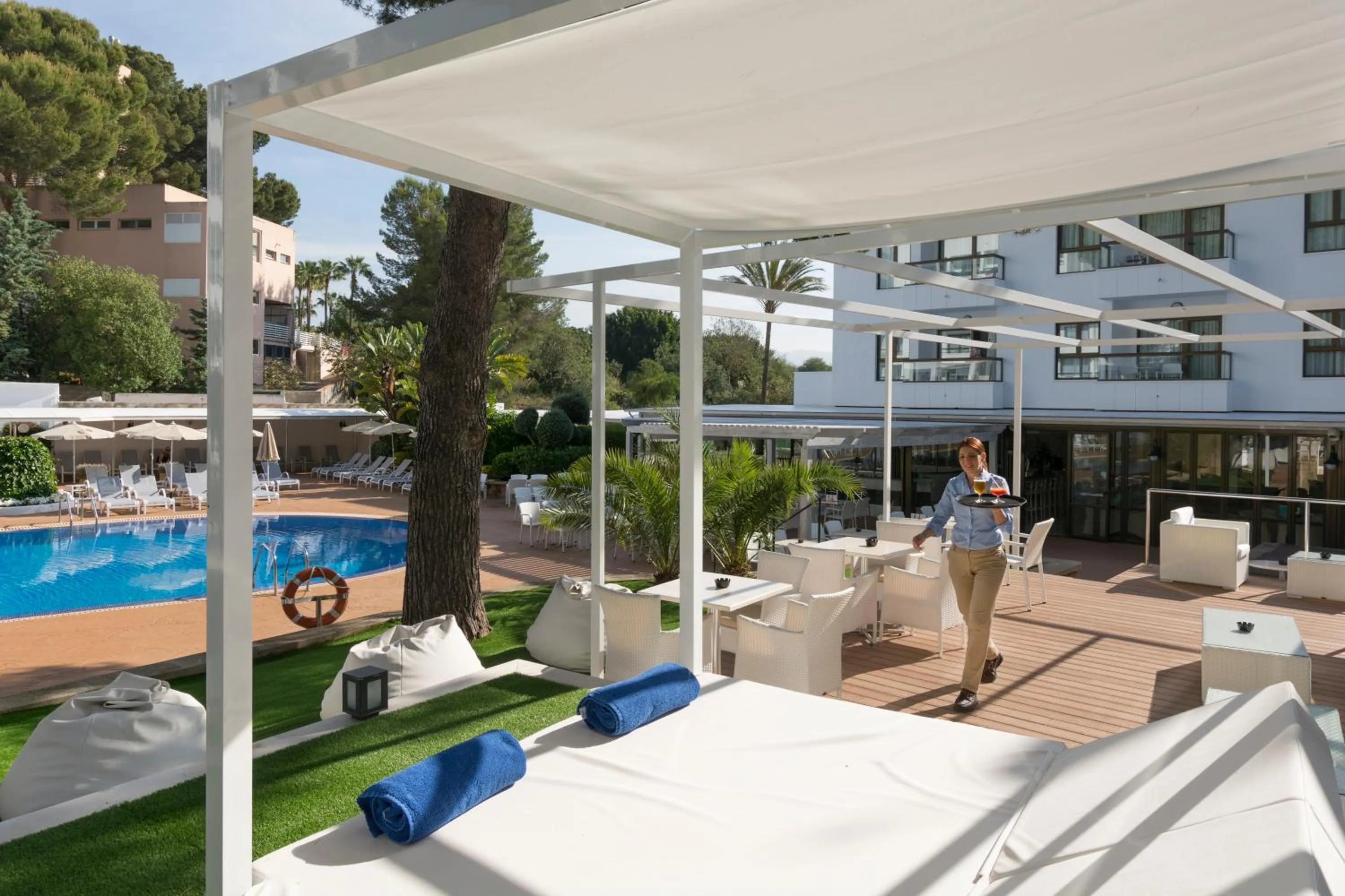 Pool view in Ona Palmira Paguera