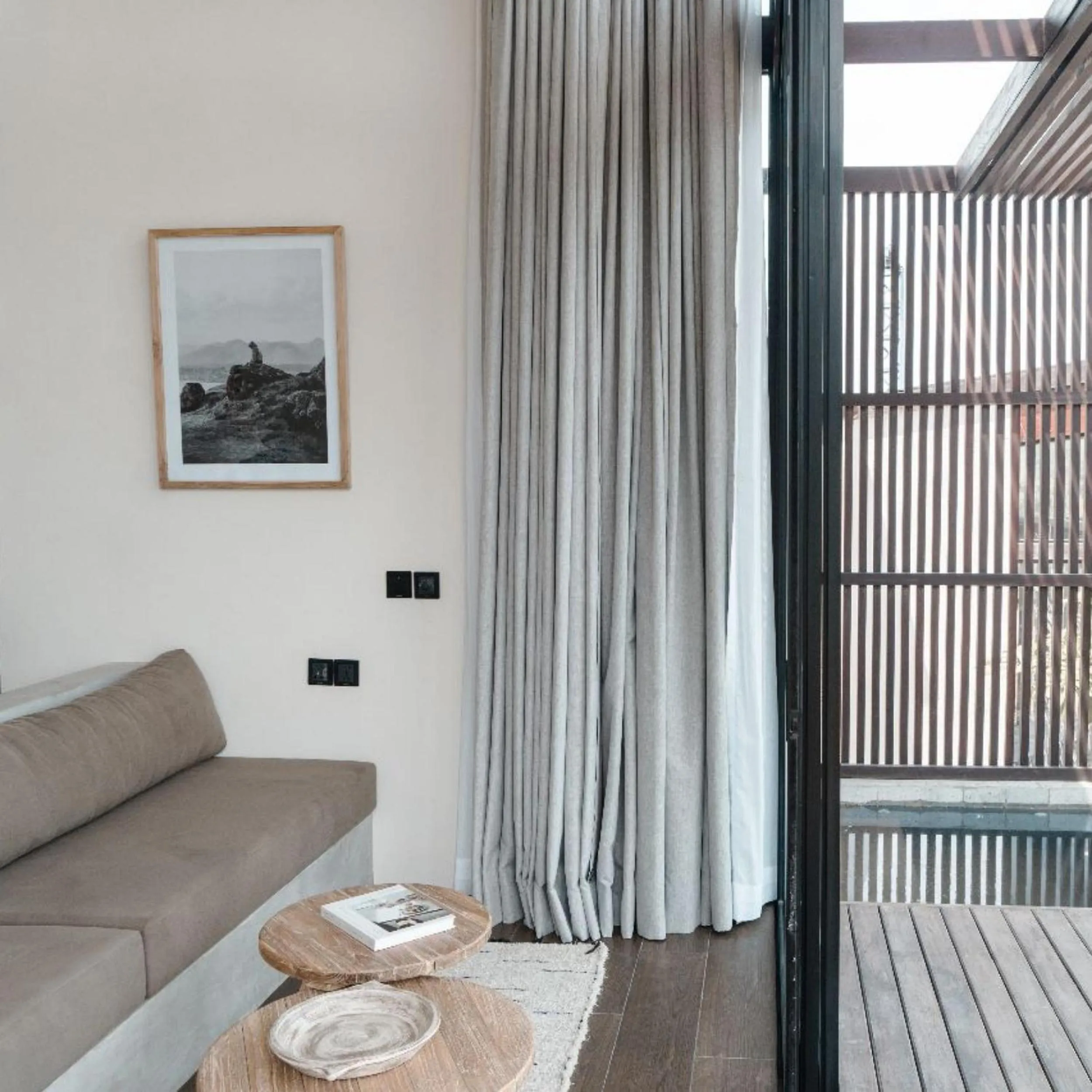 Living room in Somewhere Lombok