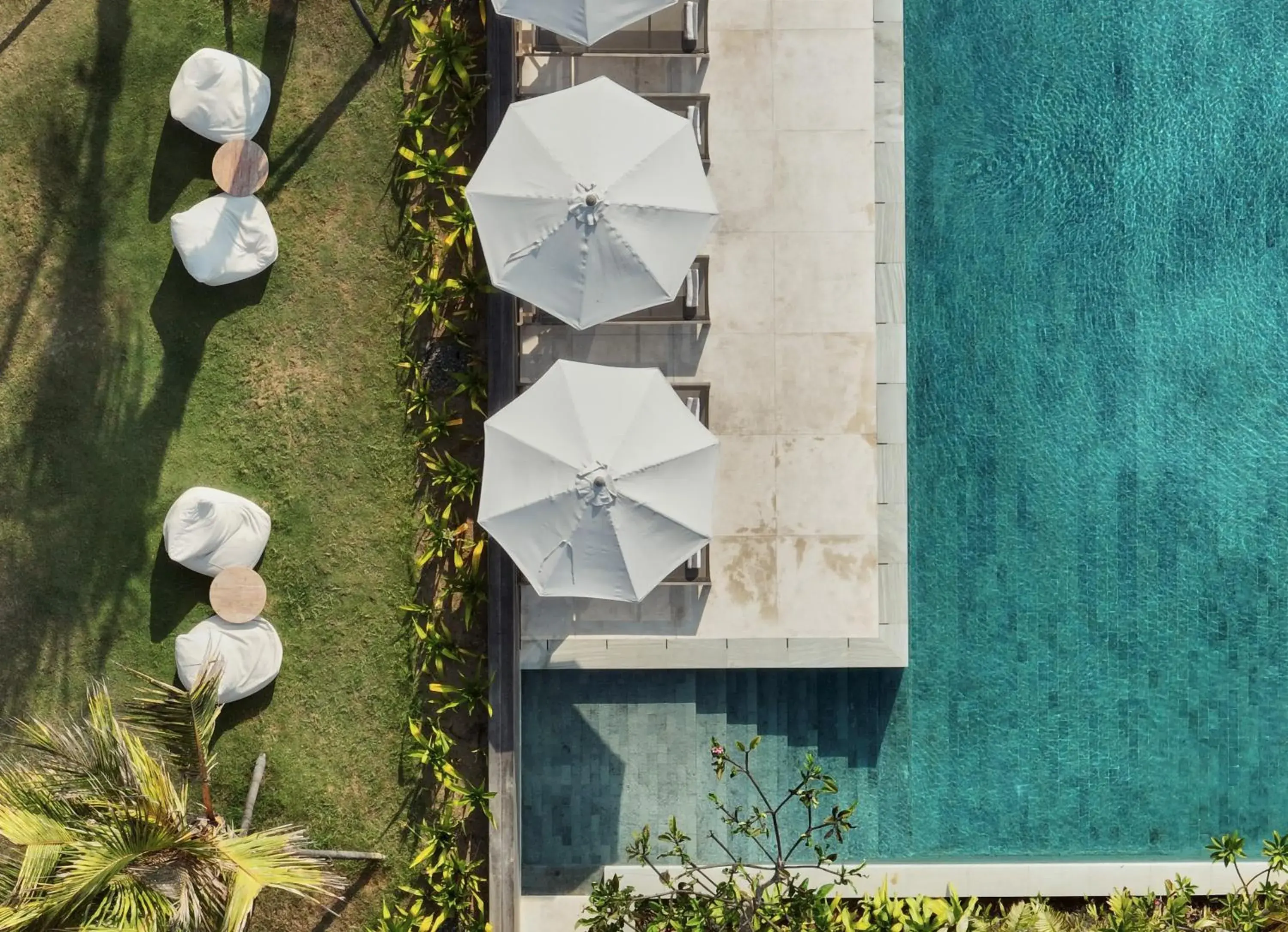 Pool view in Somewhere Lombok Pool view in Somewhere Lombok
