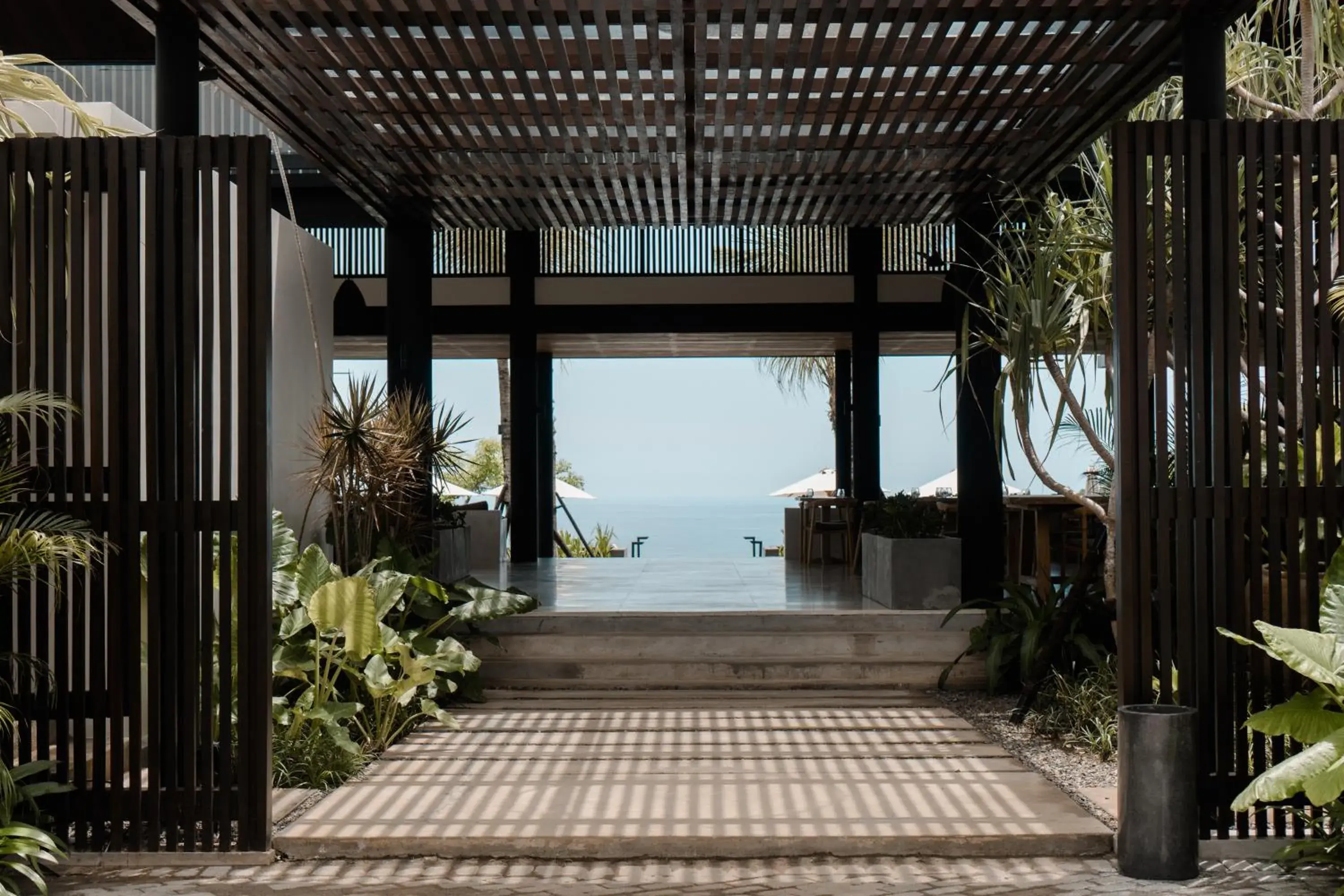 Facade/entrance in Somewhere Lombok Facade/entrance in Somewhere Lombok