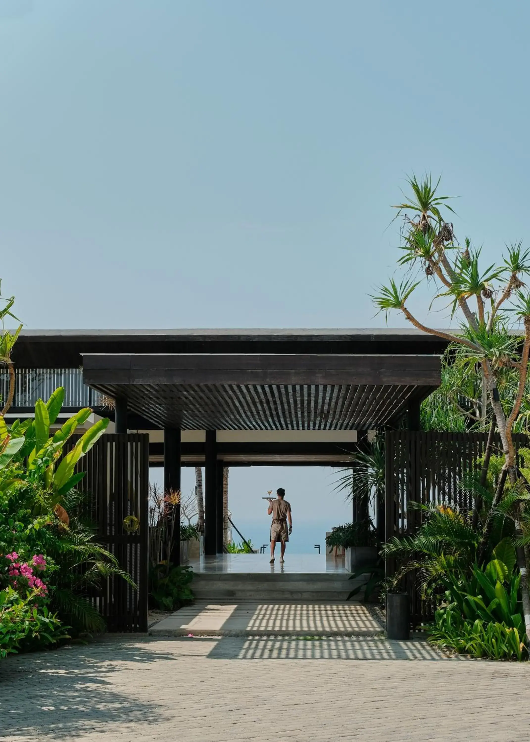 Facade/entrance in Somewhere Lombok Facade/entrance in Somewhere Lombok