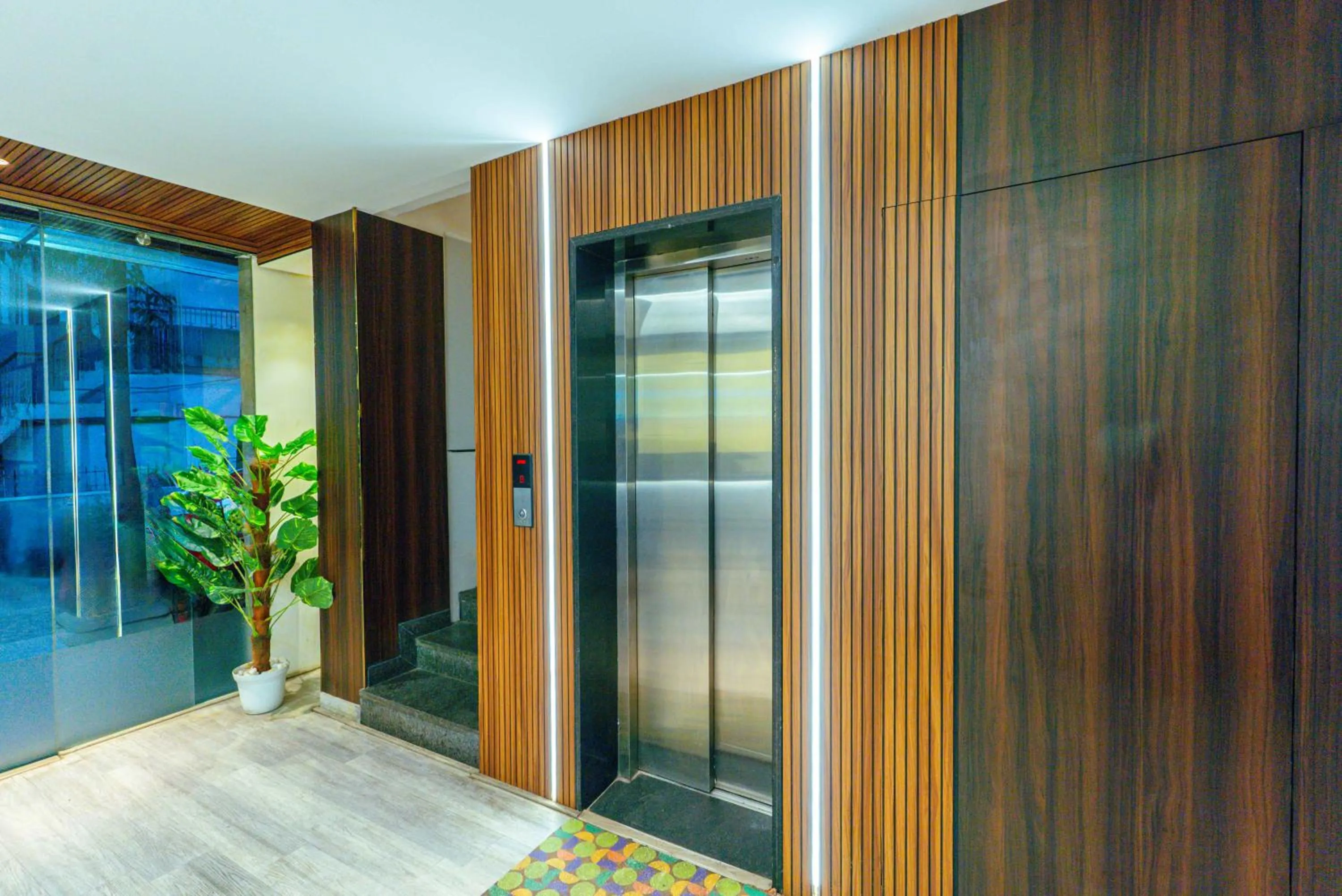 elevator in Treebo Elmas Grand