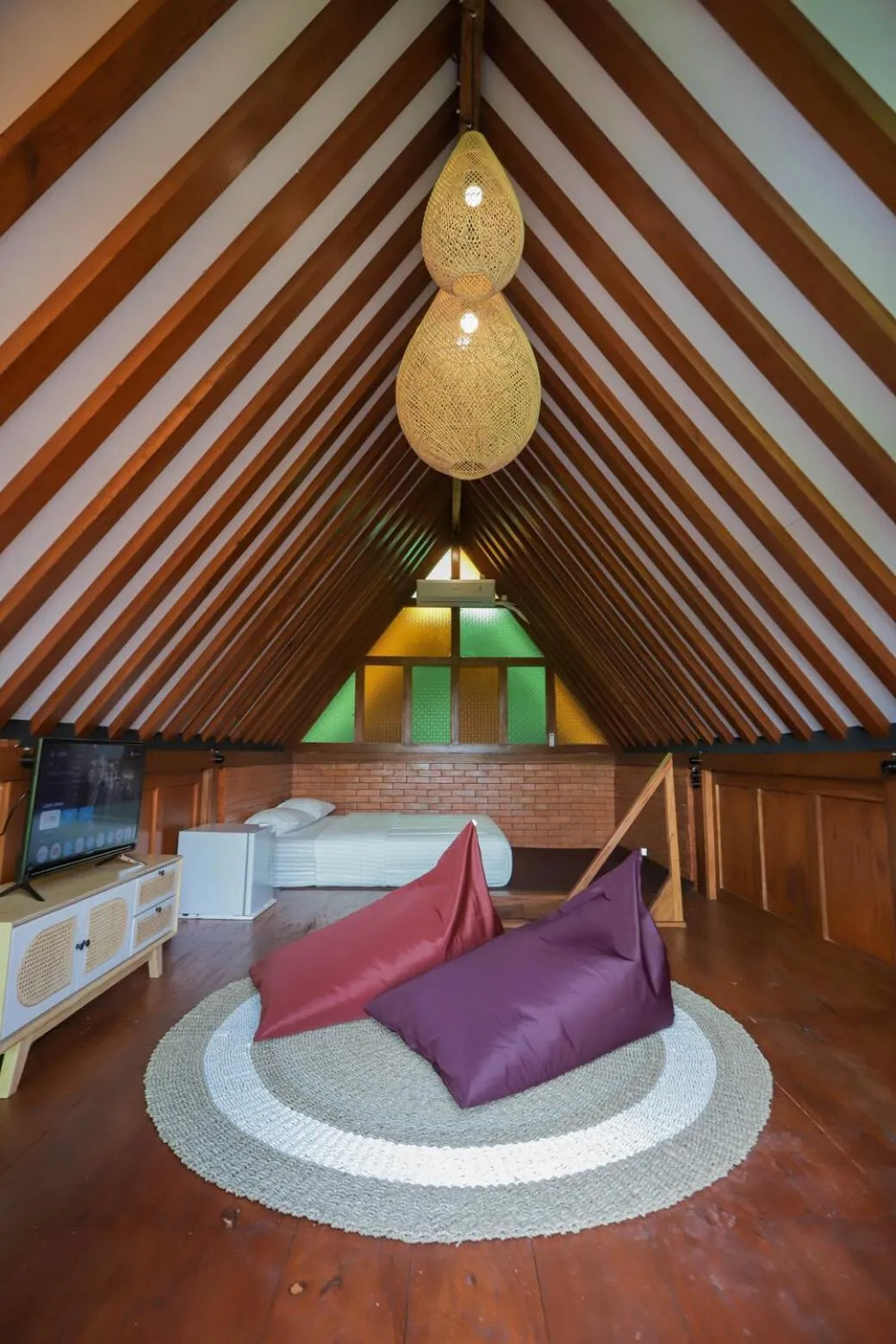 Bedroom, Bed in d' Omah Afi 1