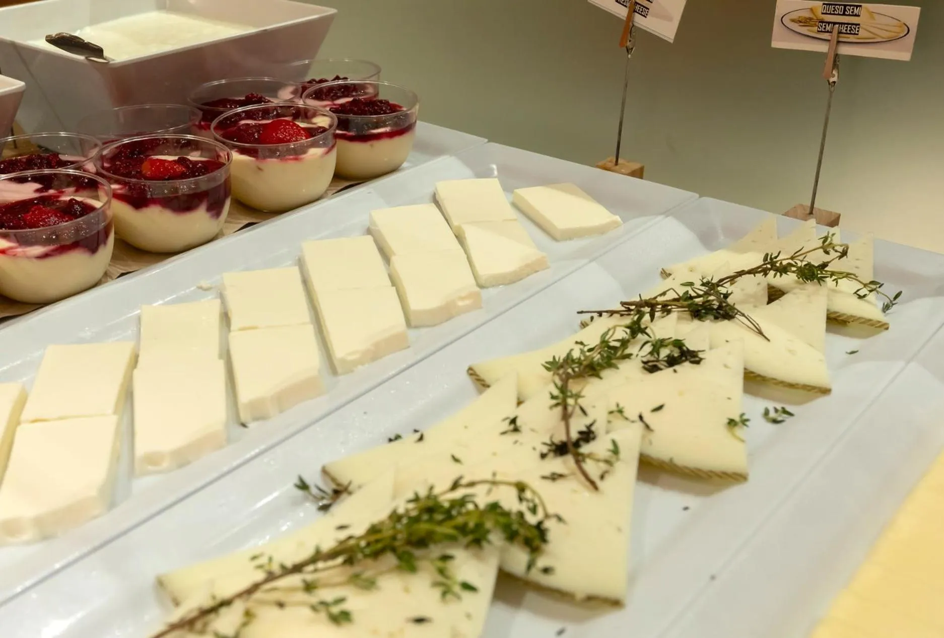 Buffet breakfast in Acta Sant Just