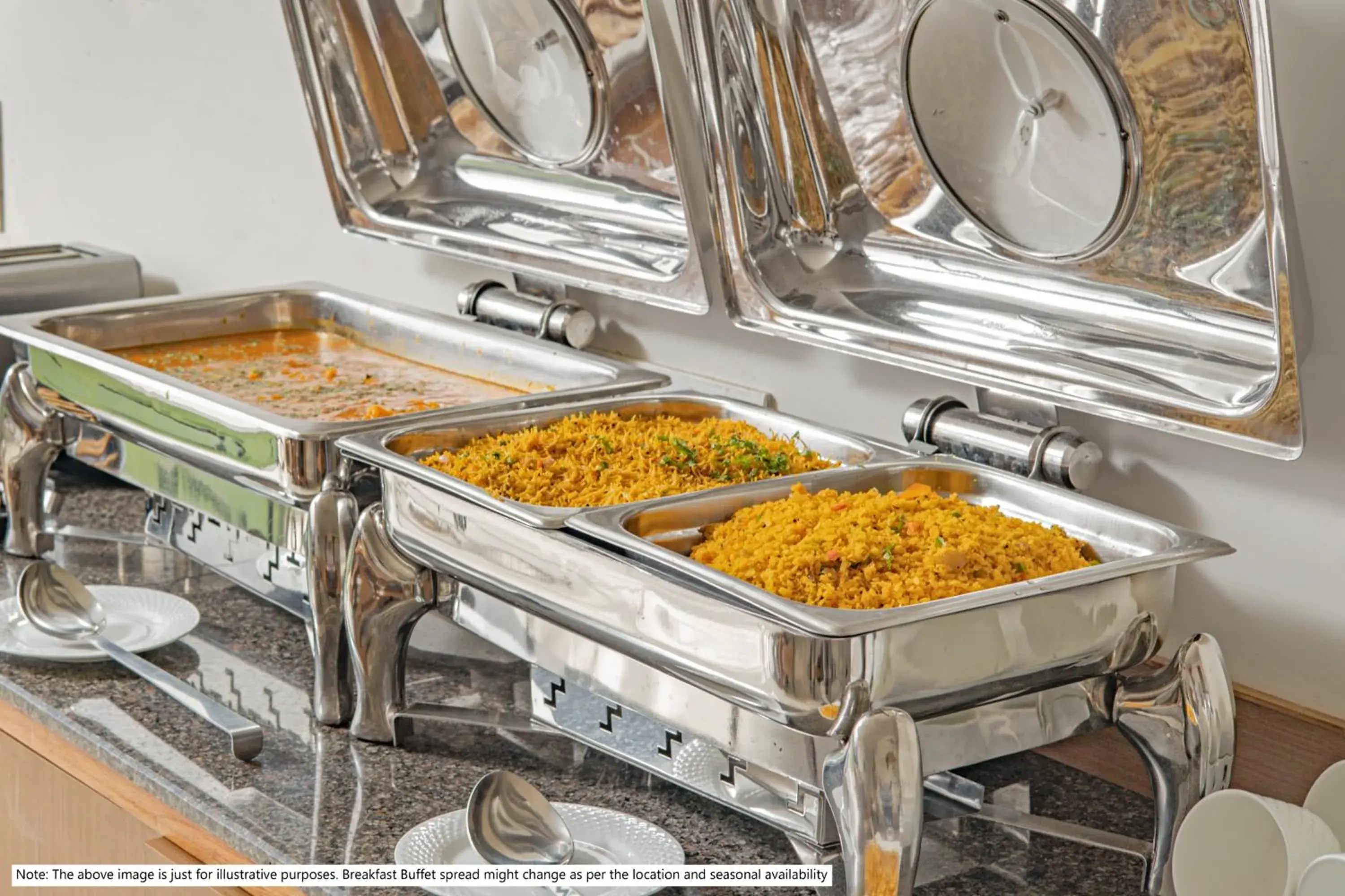 Breakfast in Treebo The Empire Near Taj Mahal Agra Breakfast in Treebo The Empire Near Taj Mahal Agra