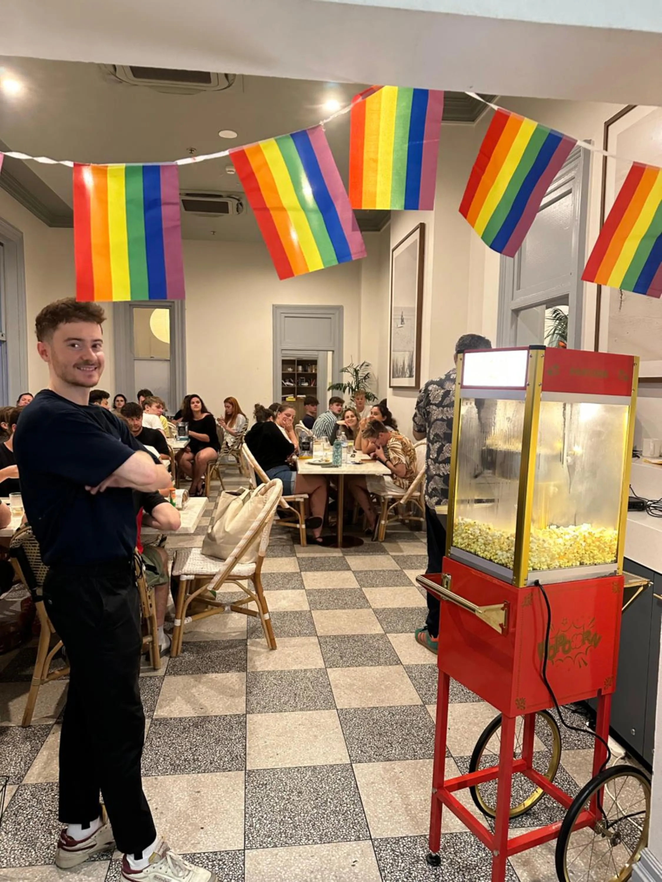 Evening entertainment in The Pacific House