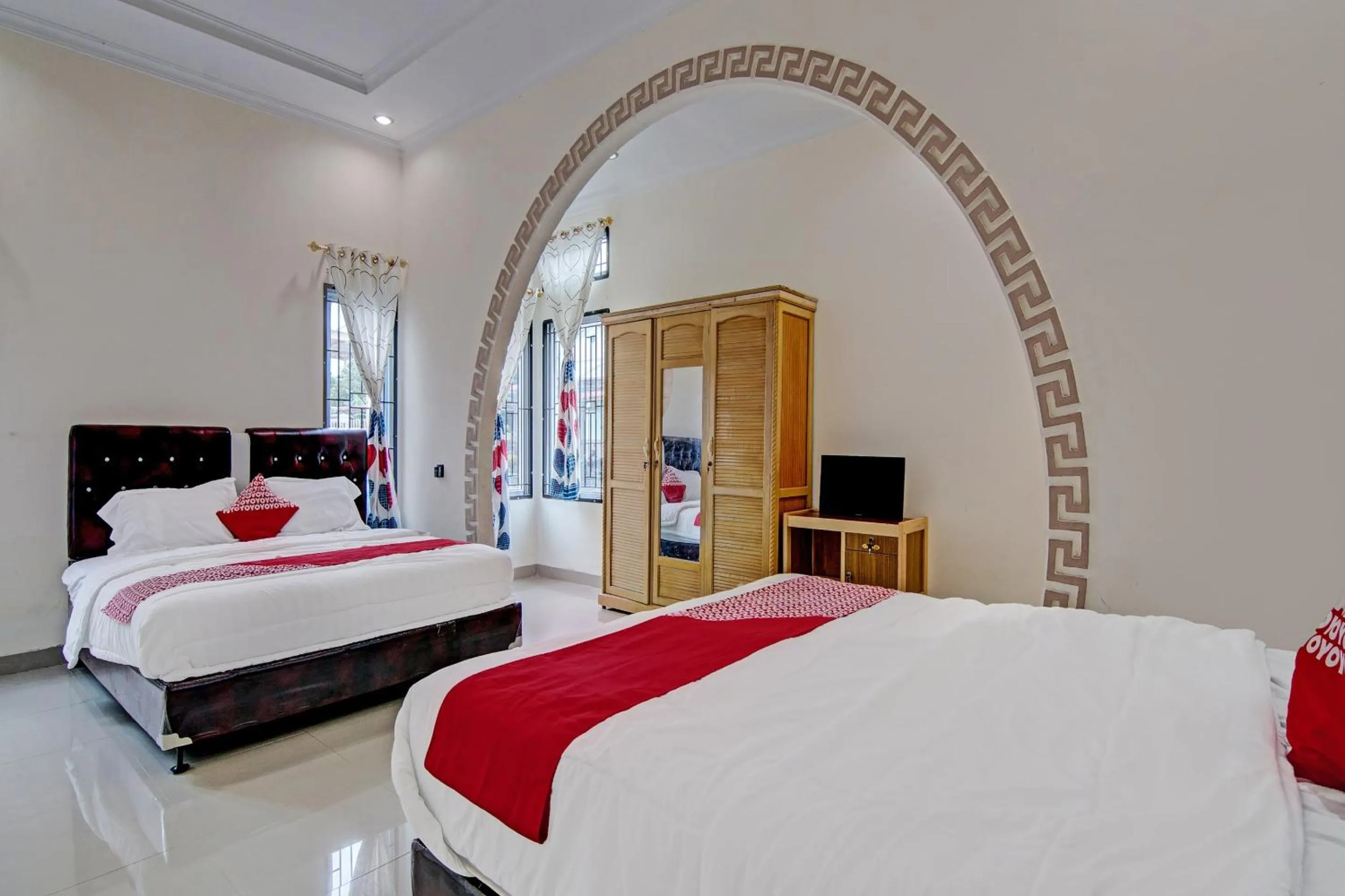 Bedroom, Bed in Hotel O Timur Raya Homestay Syariah