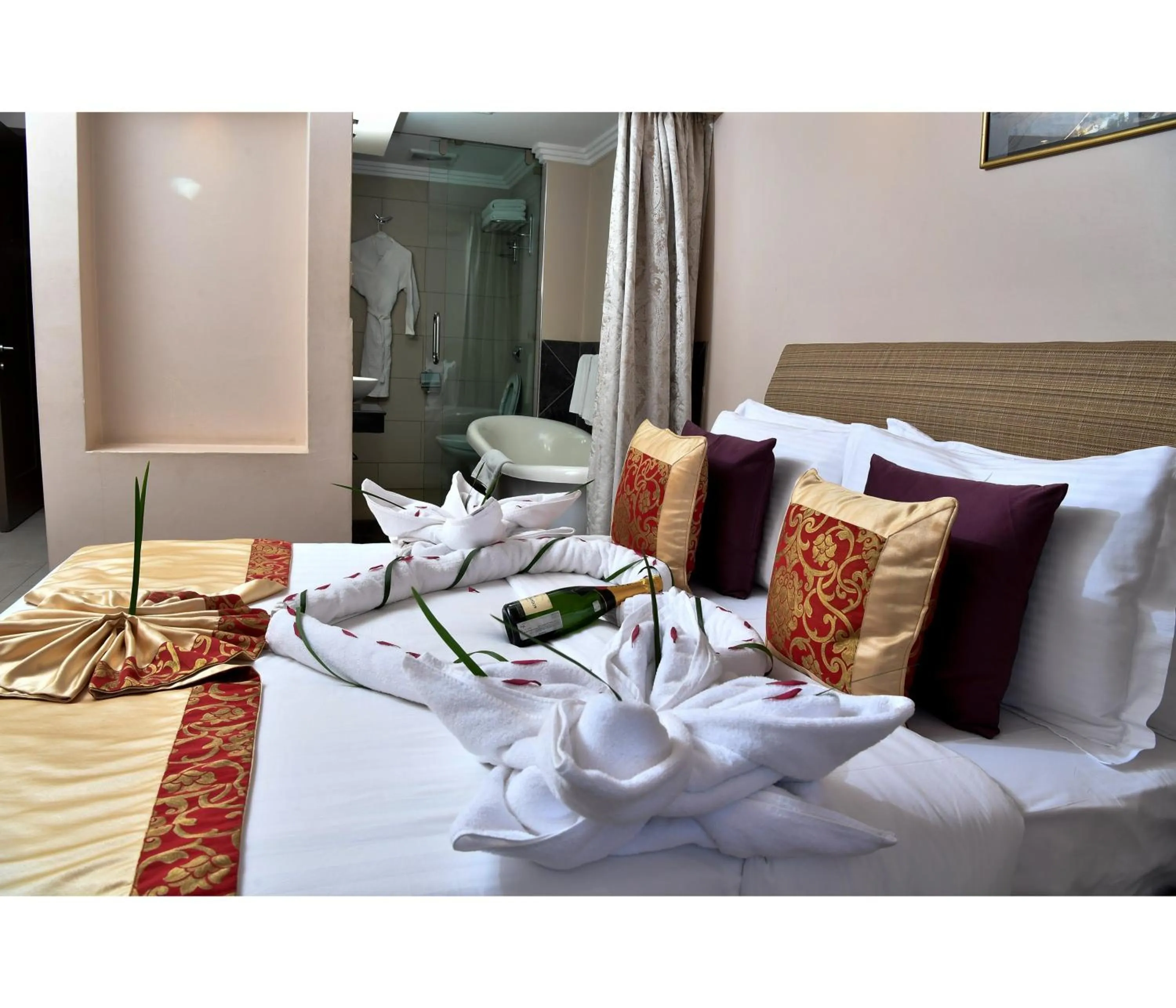 Bed in Hillpark Hotel