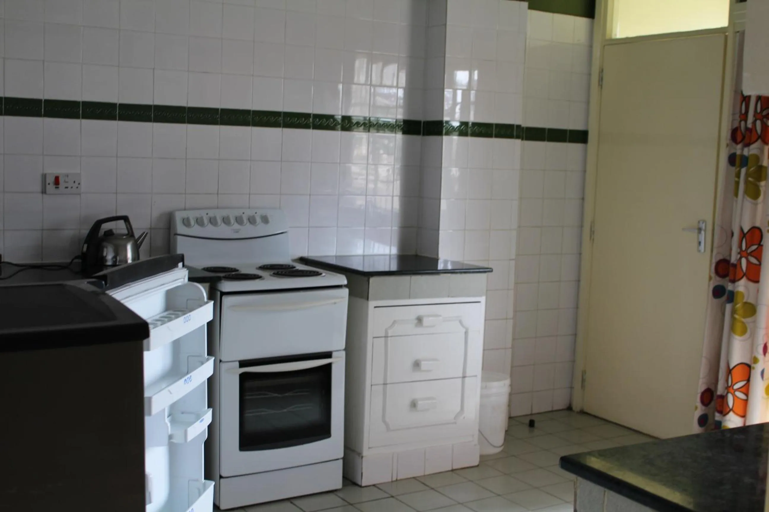 Kitchen or kitchenette in Hillpark Hotel