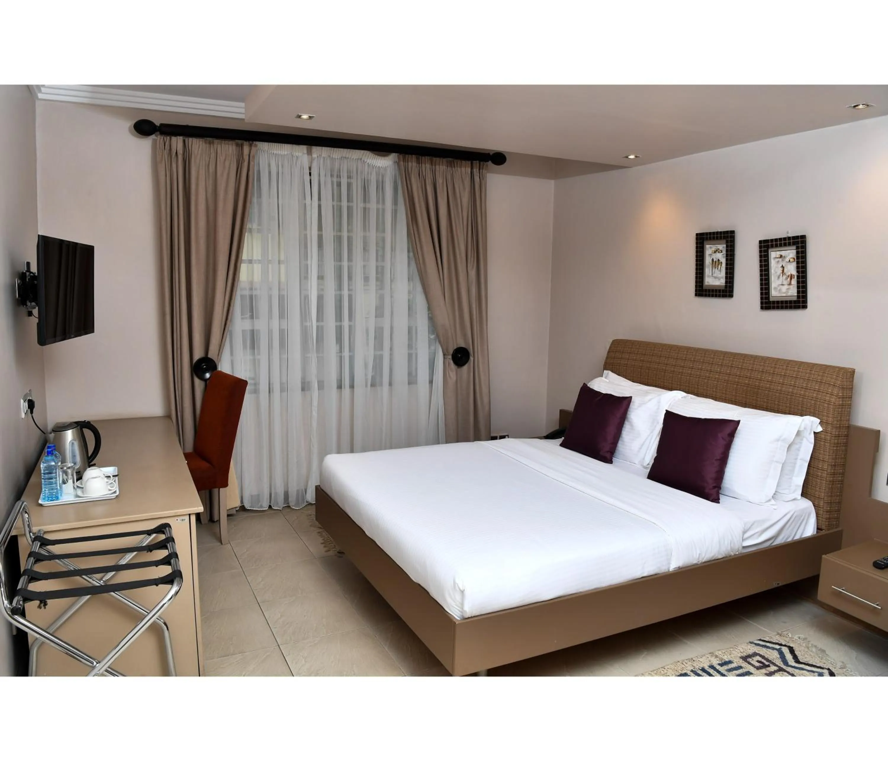 Bed in Hillpark Hotel