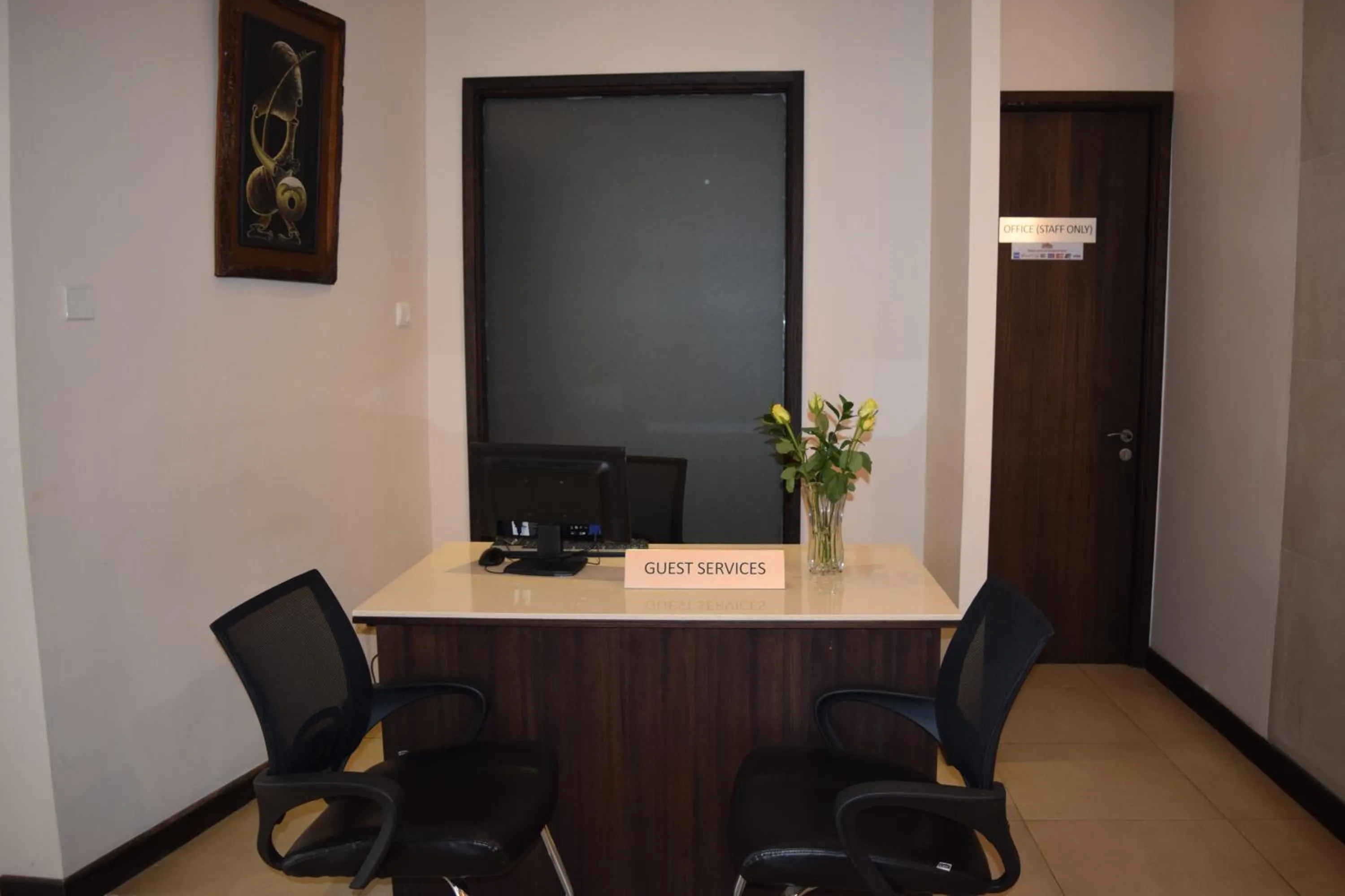 Lobby or reception in Hillpark Hotel