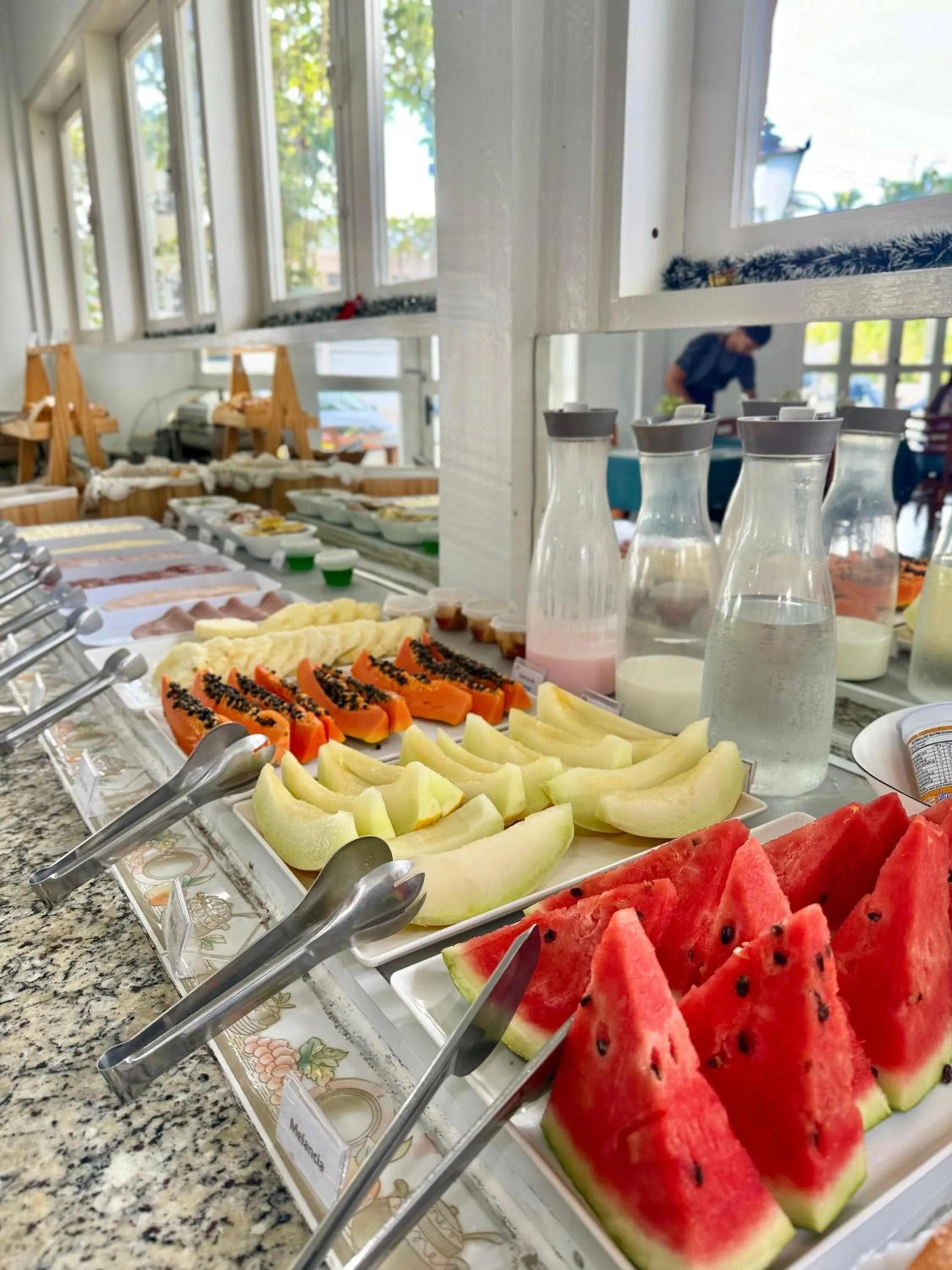 Food and drinks in Hotel Arrastão