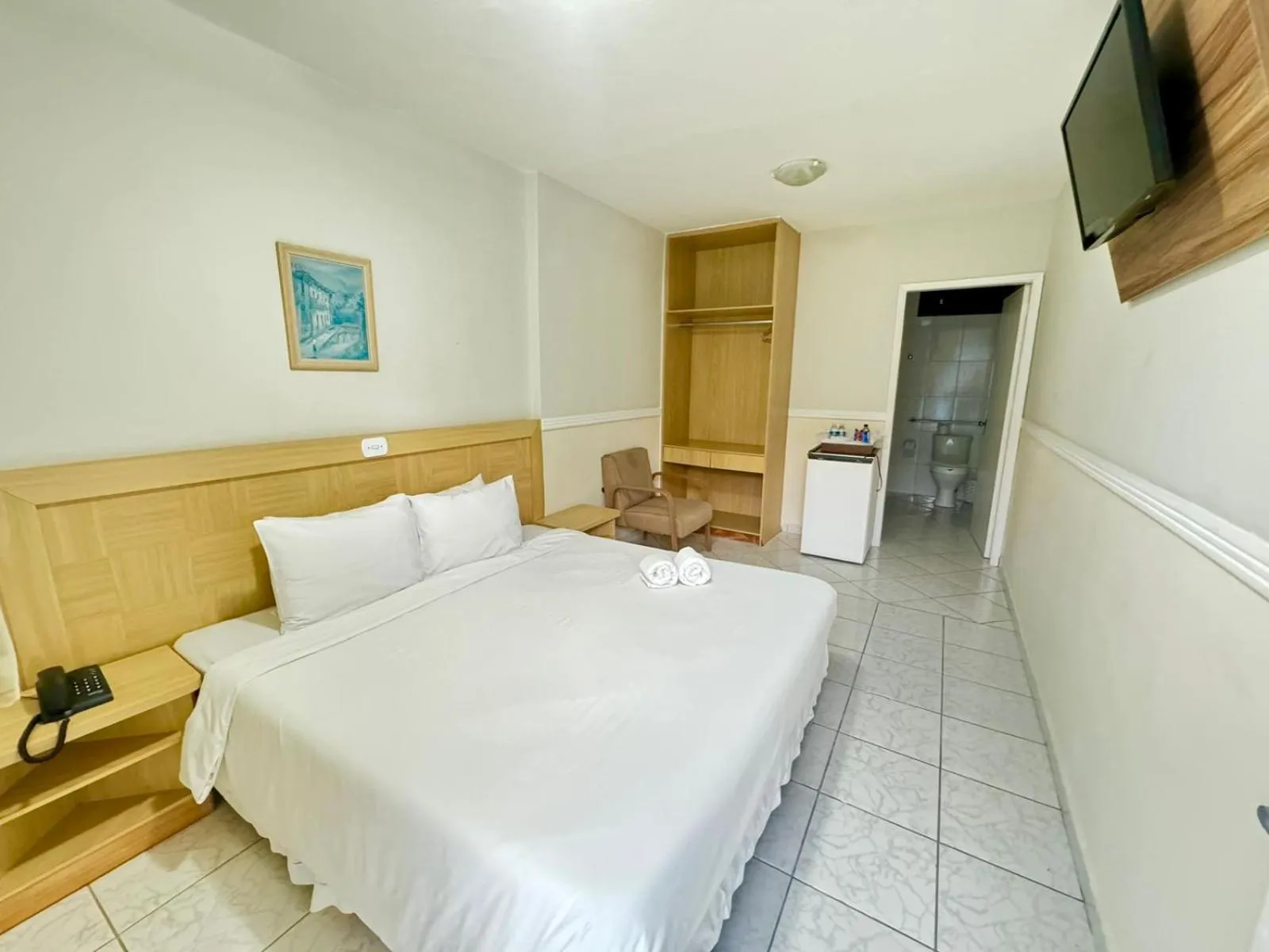 Bedroom, Bed in Hotel Arrastão