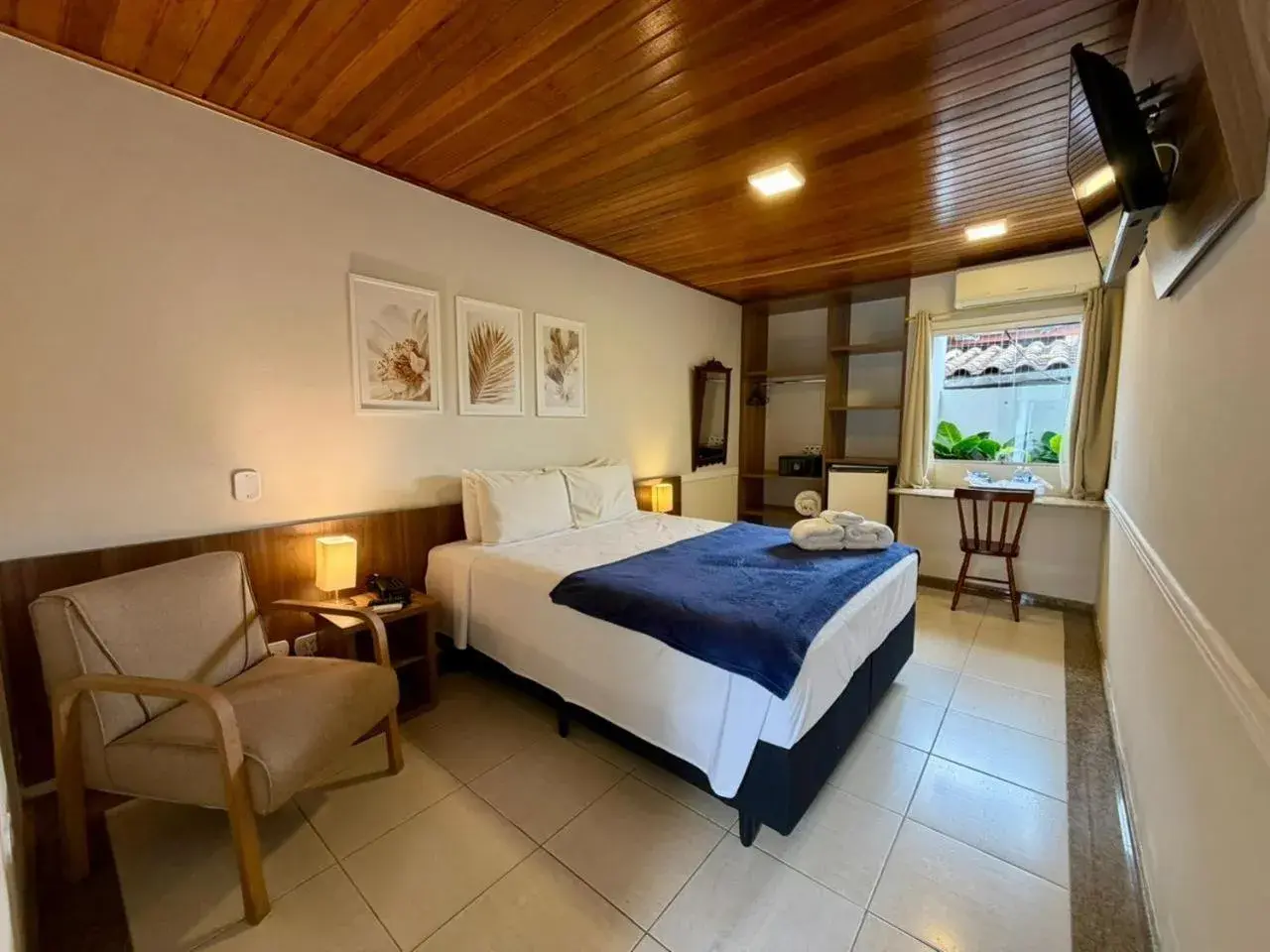 Bed in Hotel Arrastão Bed in Hotel Arrastão