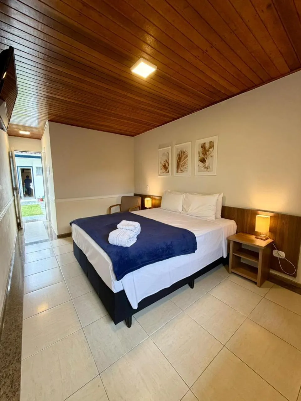 Bed in Hotel Arrastão