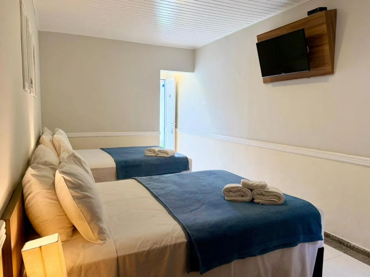 Bed in Hotel Arrastão