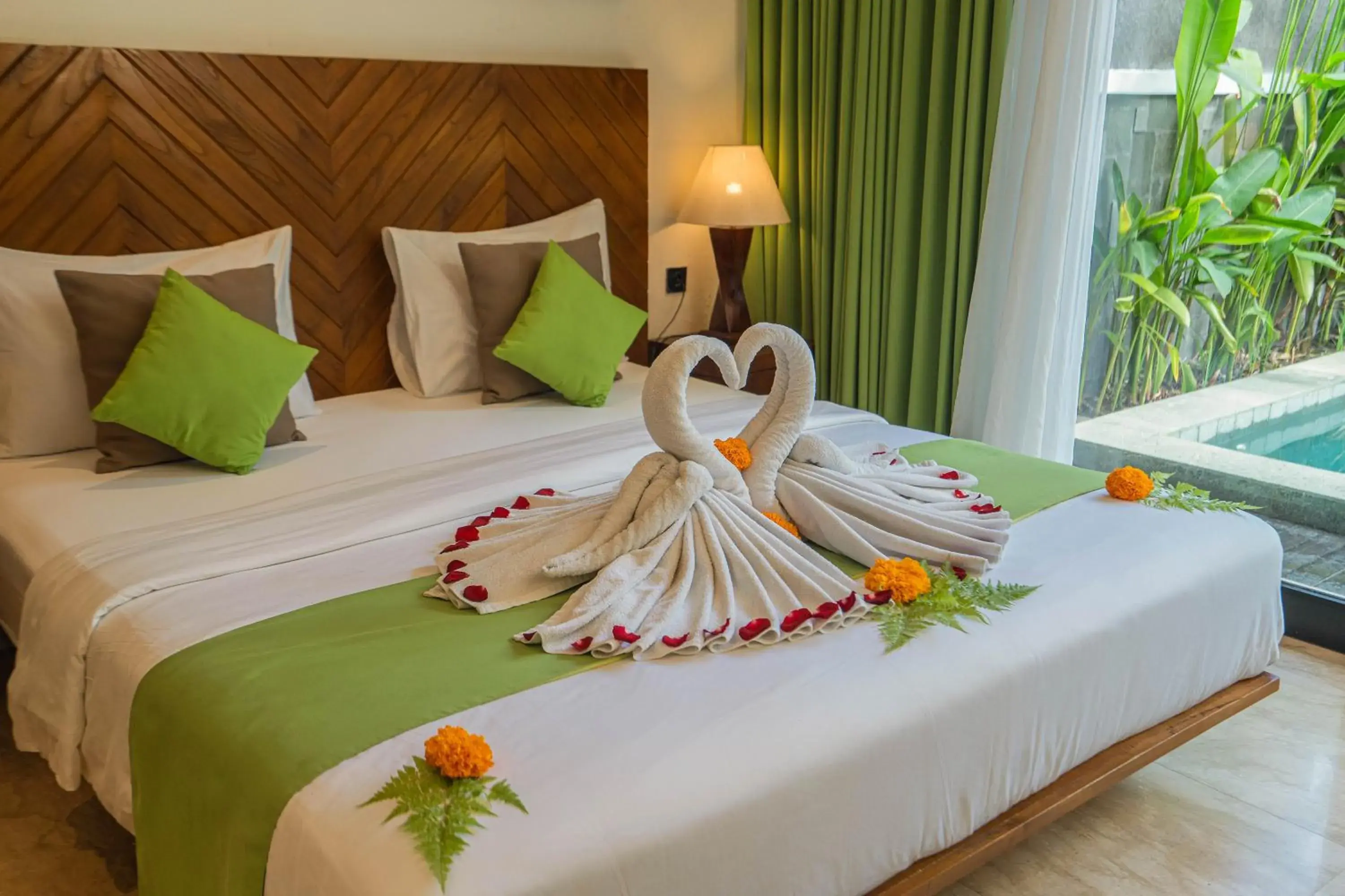 Bed in Villa Bulan Bali Bed in Villa Bulan Bali