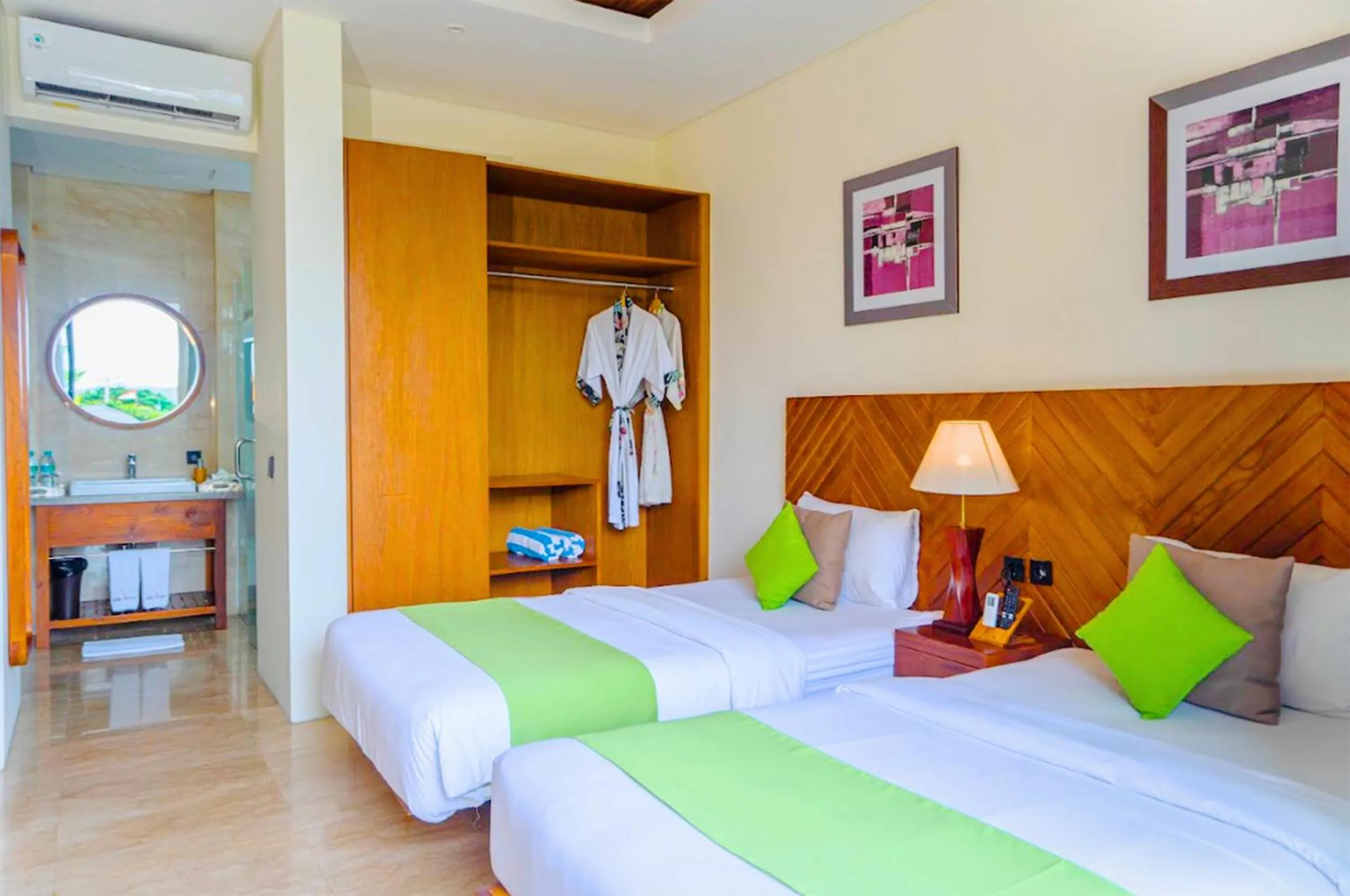 Bed in Villa Bulan Bali