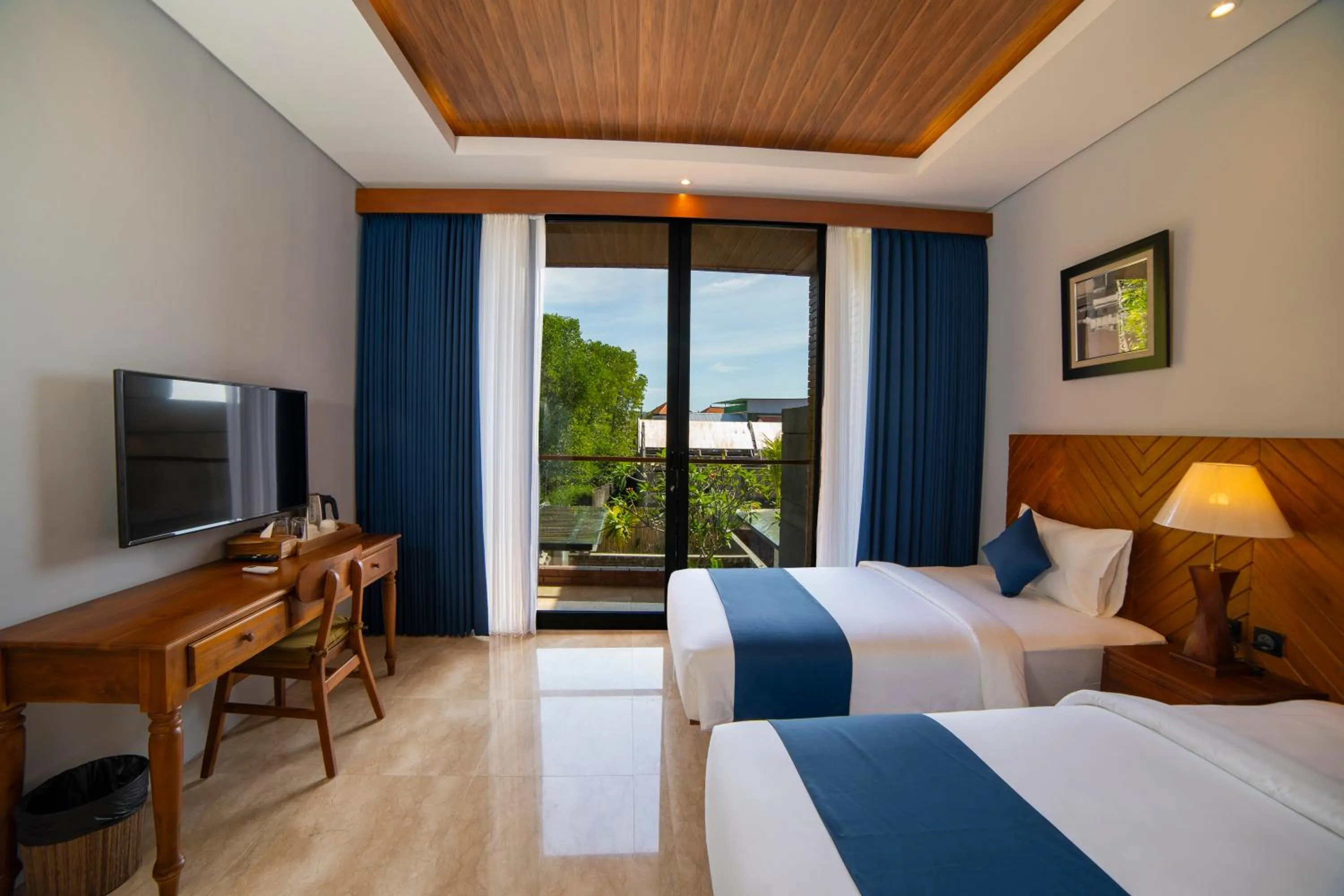 TV and multimedia, Bed in Villa Bulan Bali