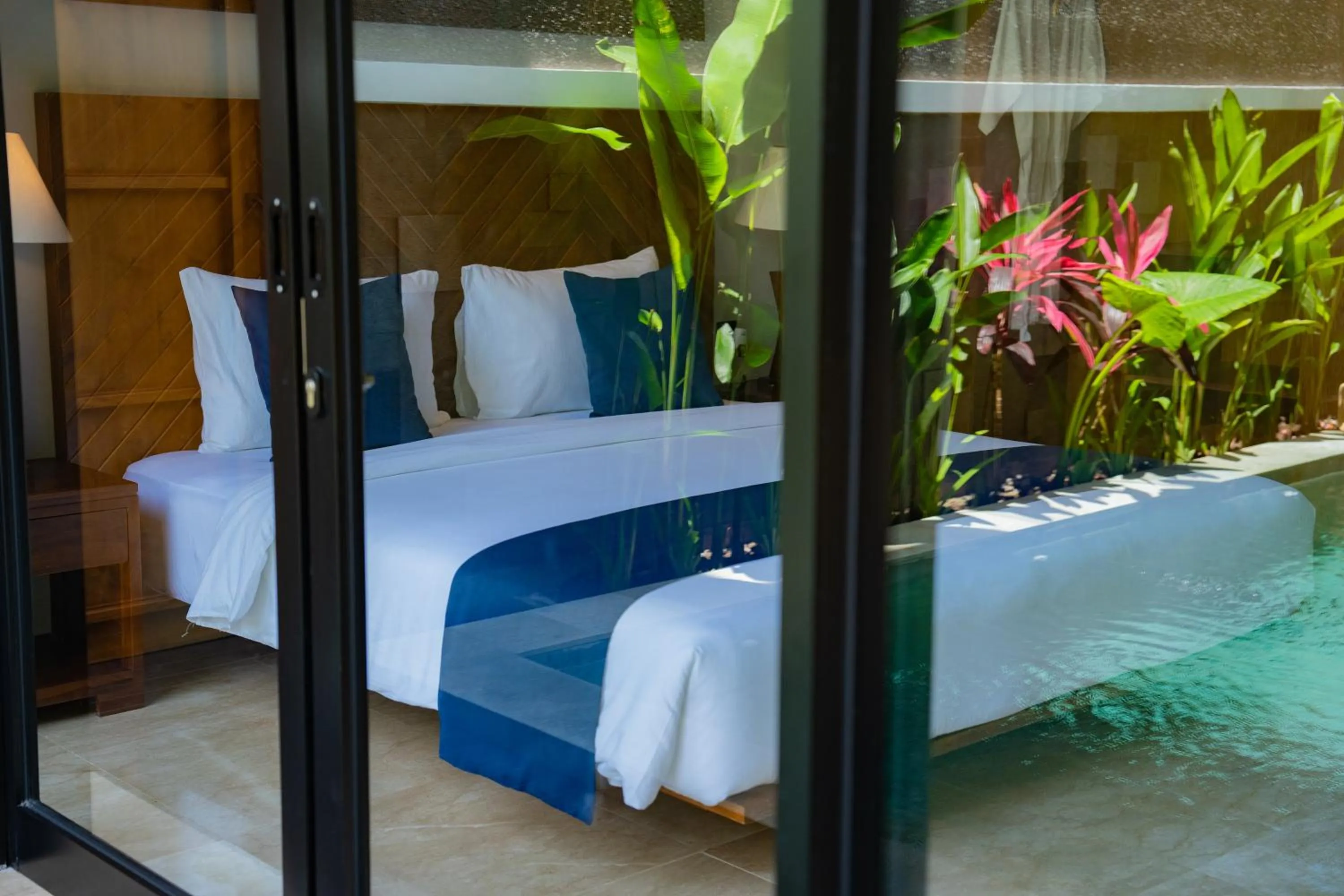 Bed in Villa Bulan Bali