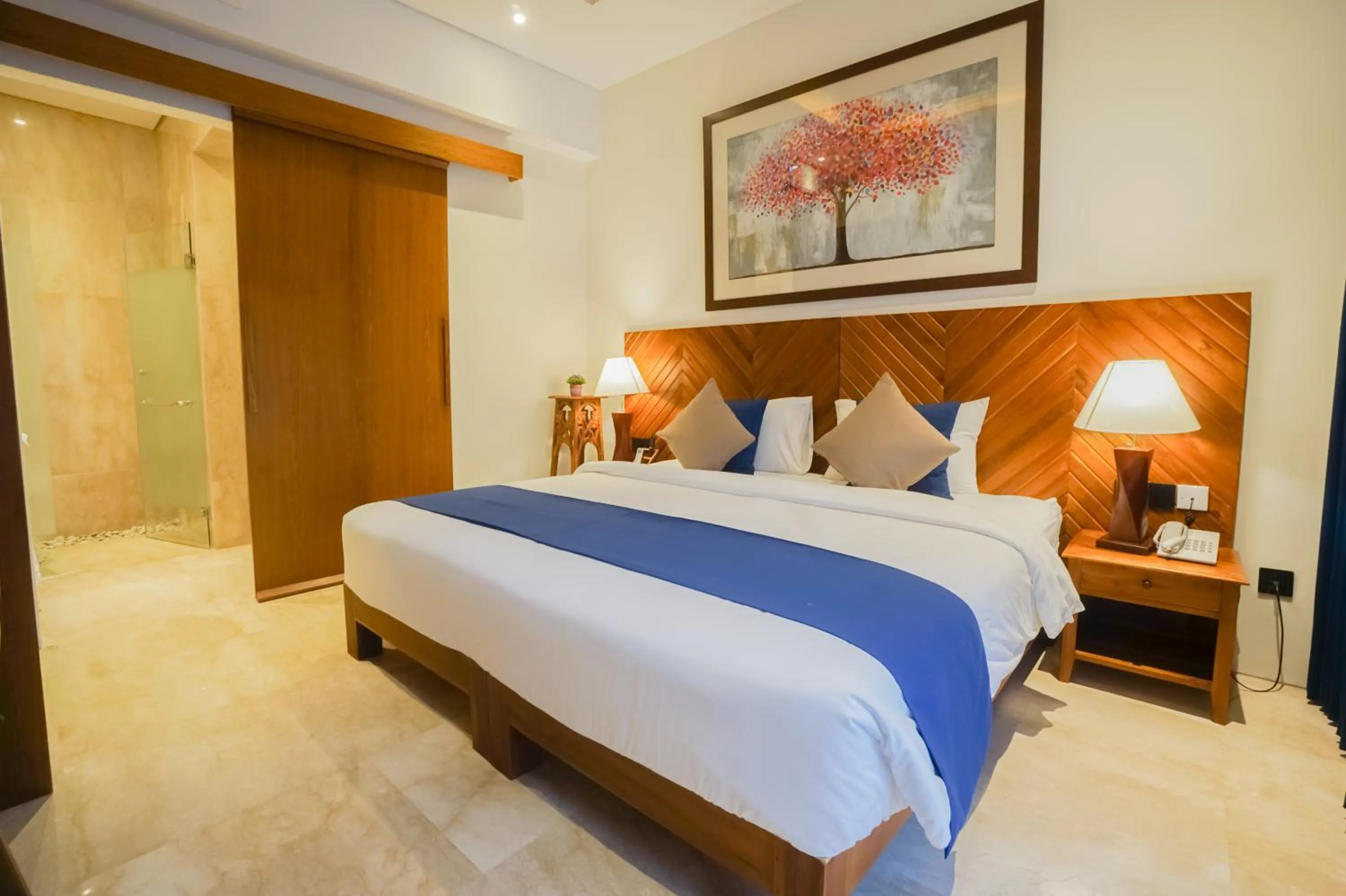 Bedroom, Bed in Villa Bulan Bali