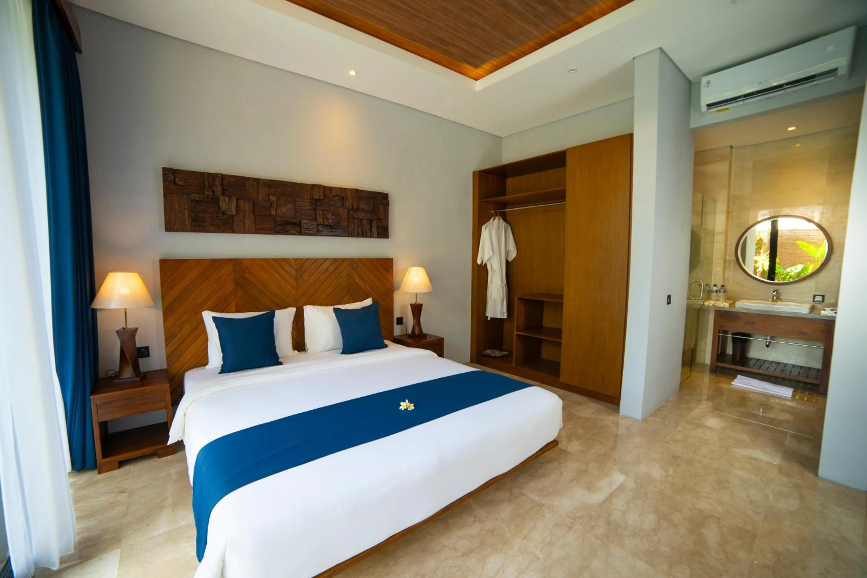 Bed in Villa Bulan Bali