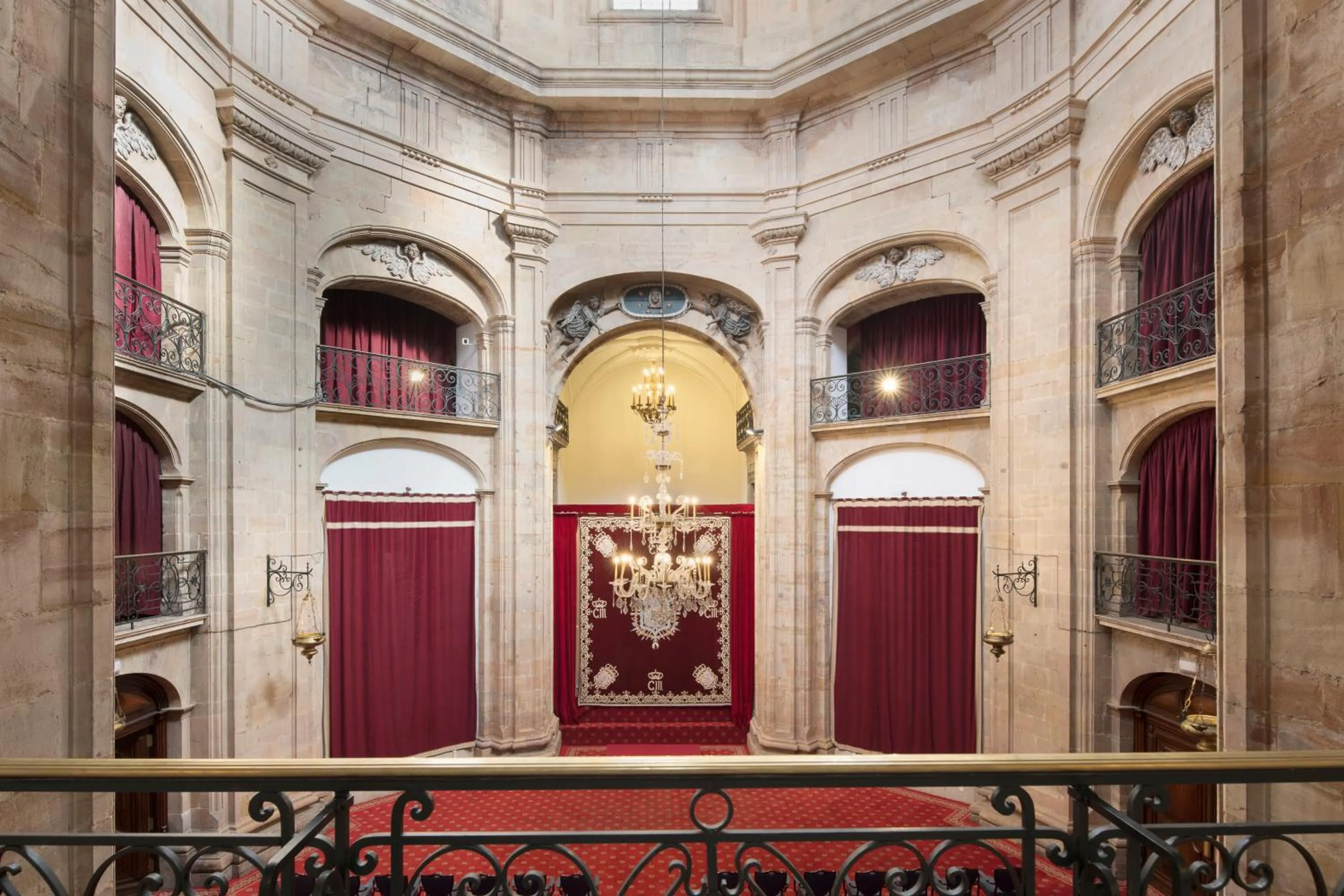 Property building in Eurostars Hotel de la Reconquista