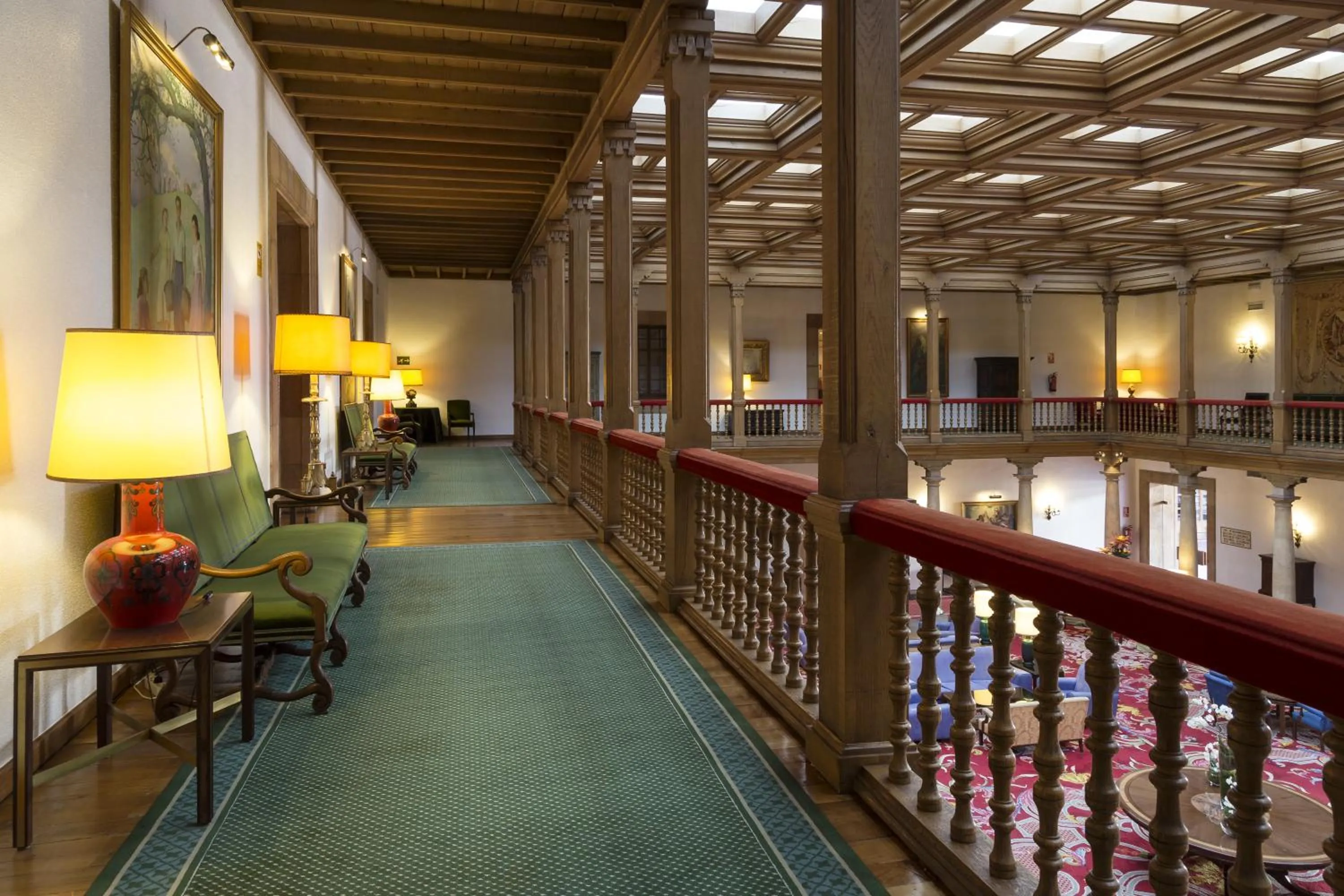 Decorative detail in Eurostars Hotel de la Reconquista