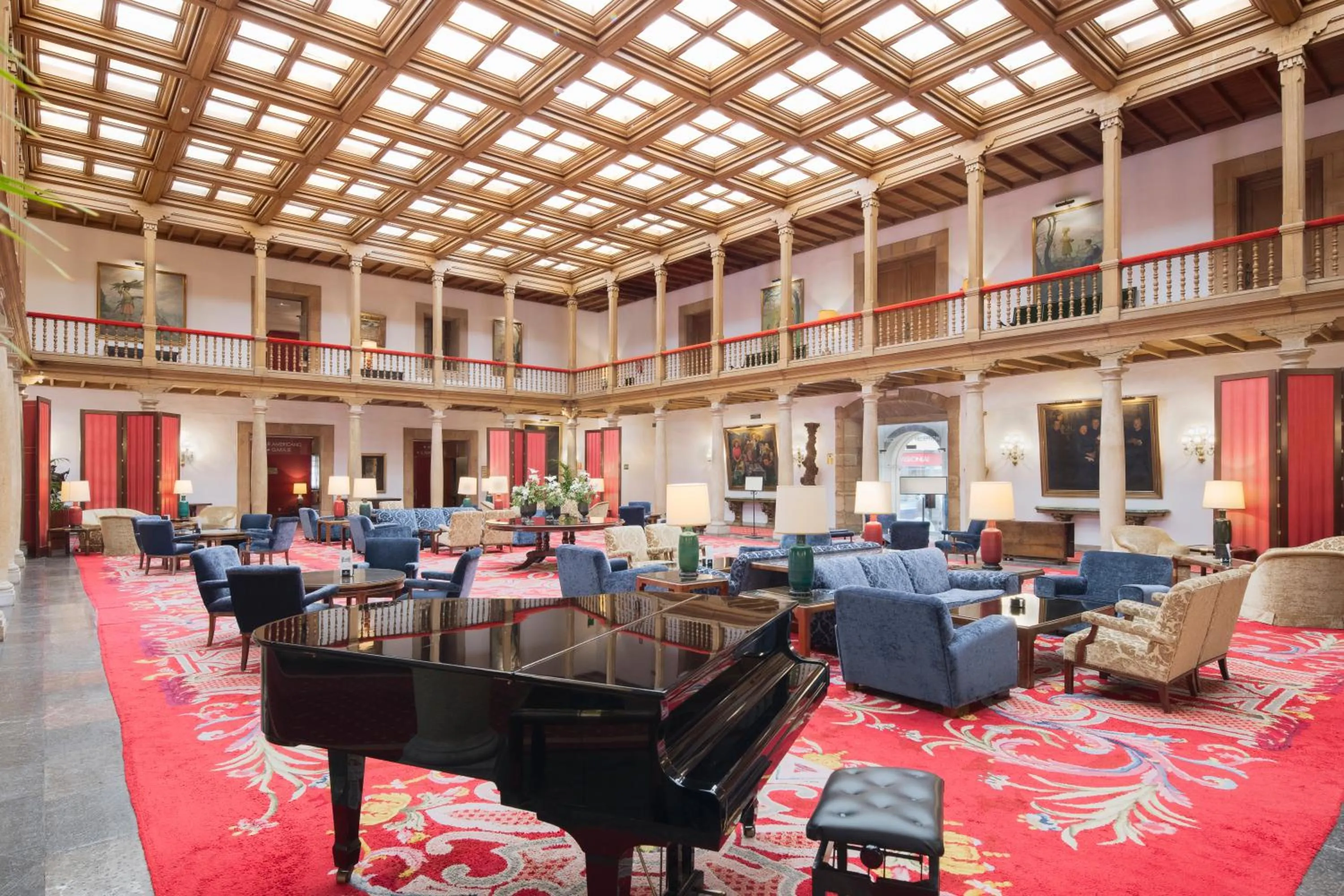 Lobby or reception in Eurostars Hotel de la Reconquista