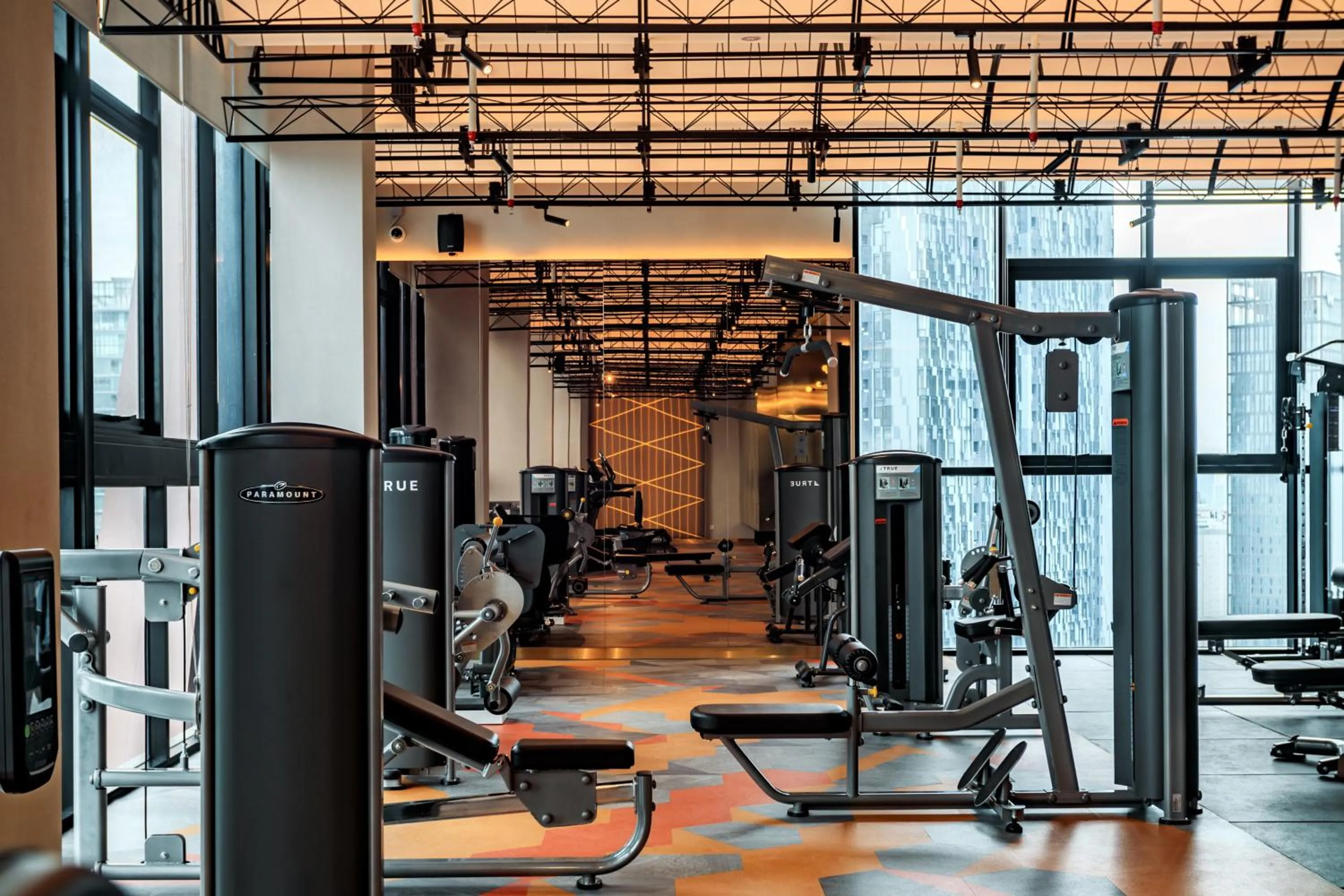 Fitness centre/facilities in Scarletz Suites KLCC by Mana-Mana