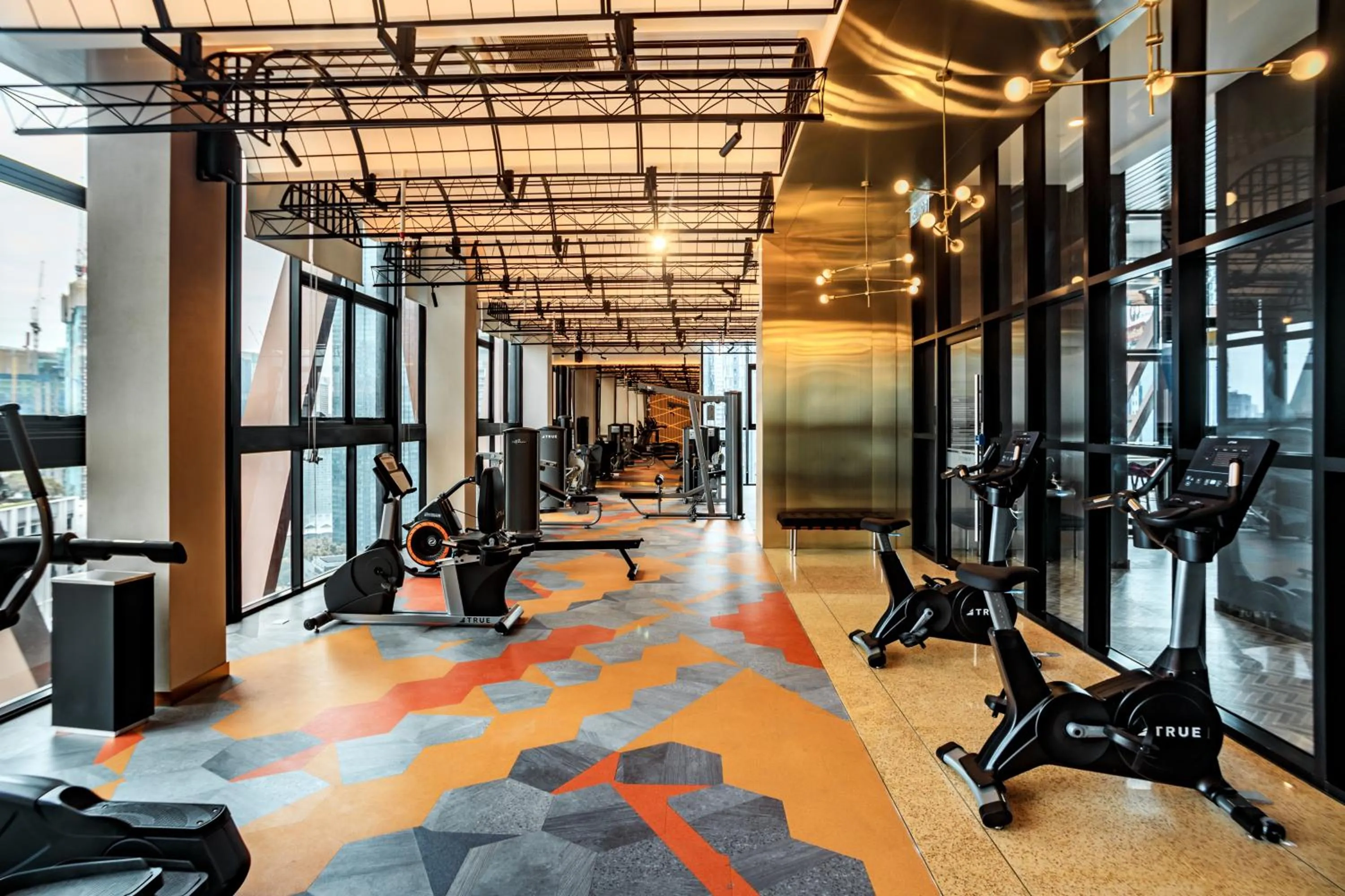 Fitness centre/facilities in Scarletz Suites KLCC by Mana-Mana