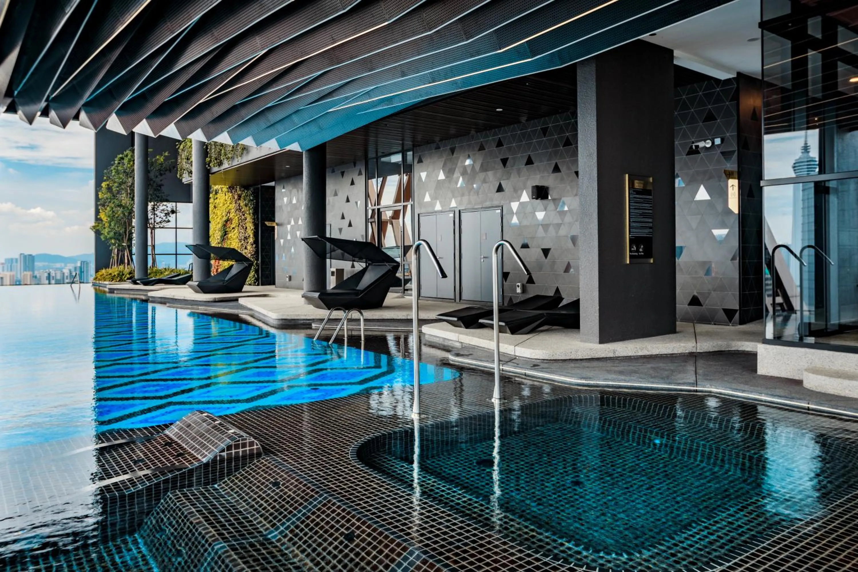 Swimming pool in Scarletz Suites KLCC by Mana-Mana