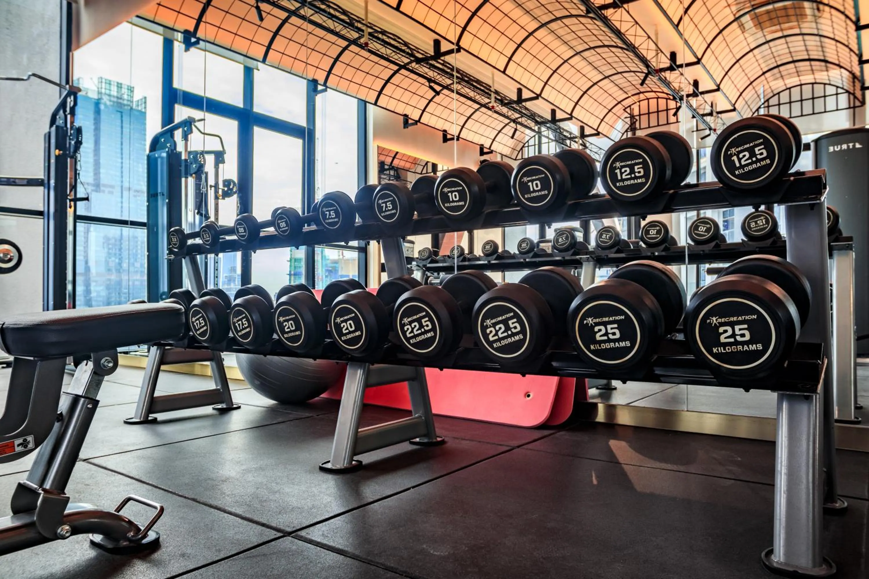 Fitness centre/facilities in Scarletz Suites KLCC by Mana-Mana