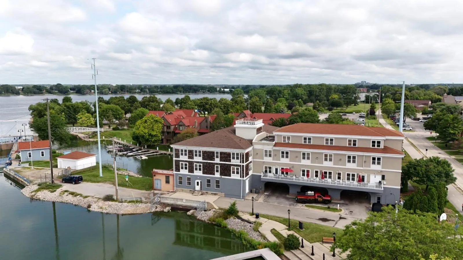 Property building in Nuk's Executive Suites