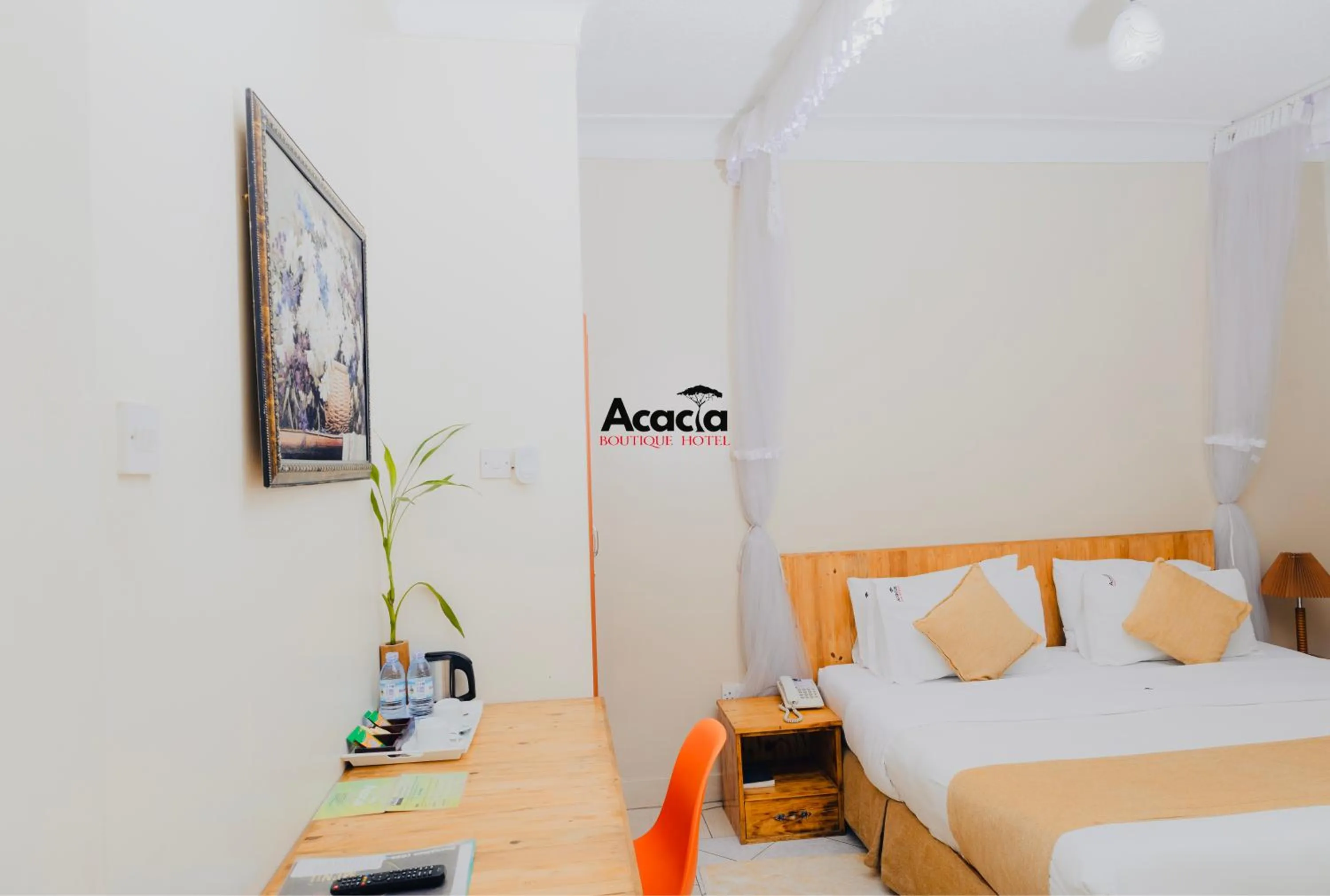 Bed in Acacia Hotel Mbarara