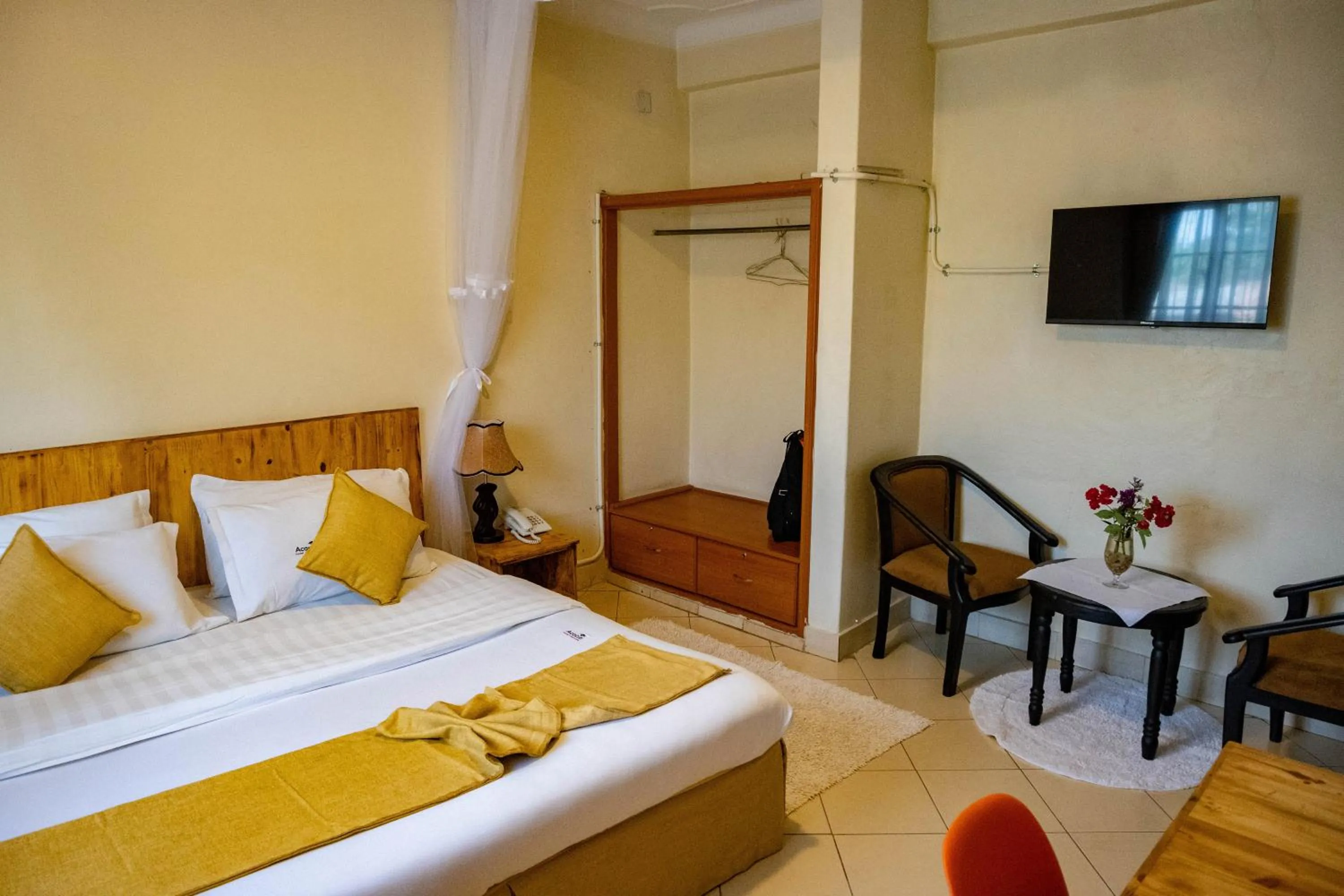 Bed in Acacia Hotel Mbarara