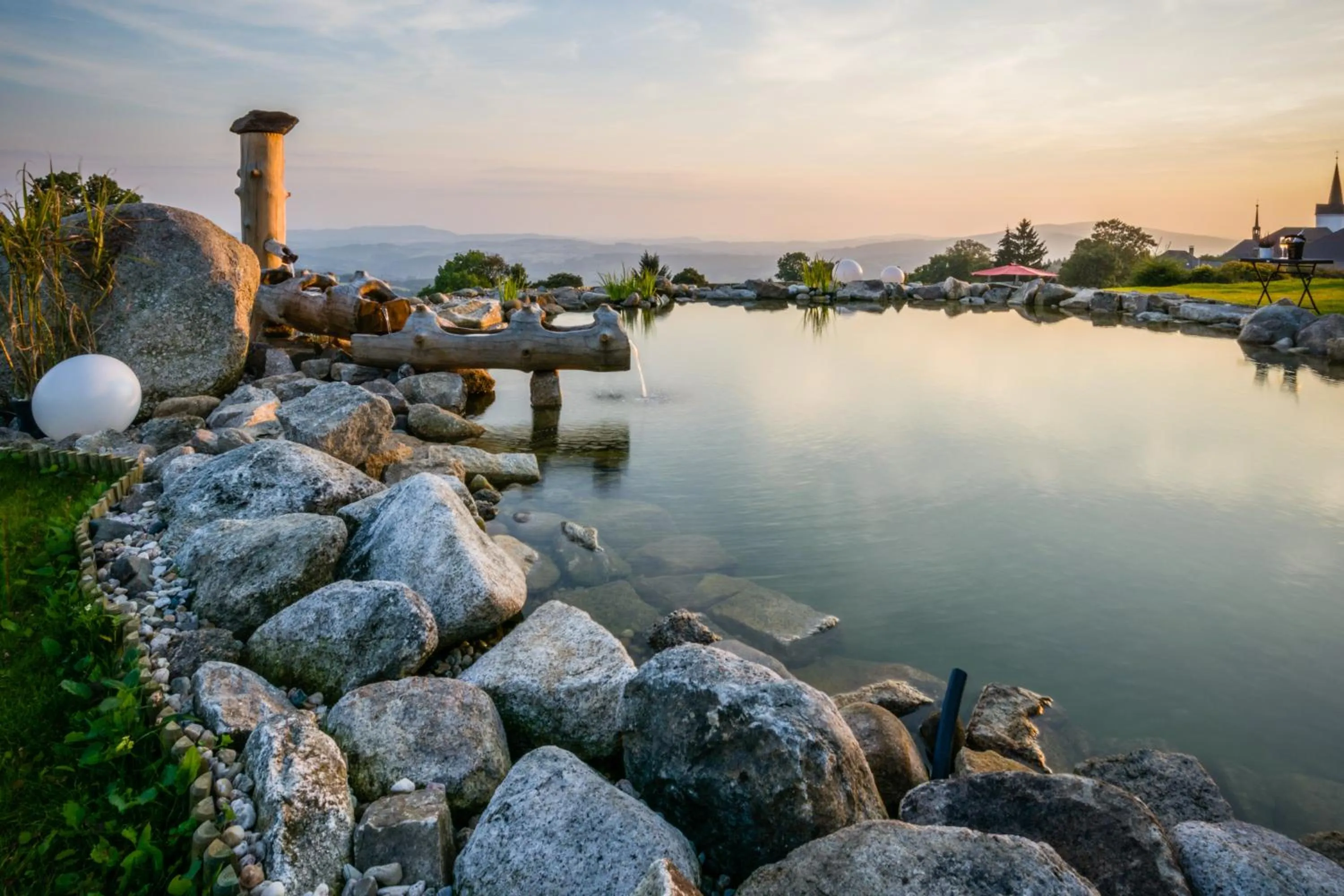 Garden in Wellness hotel V Nebi
