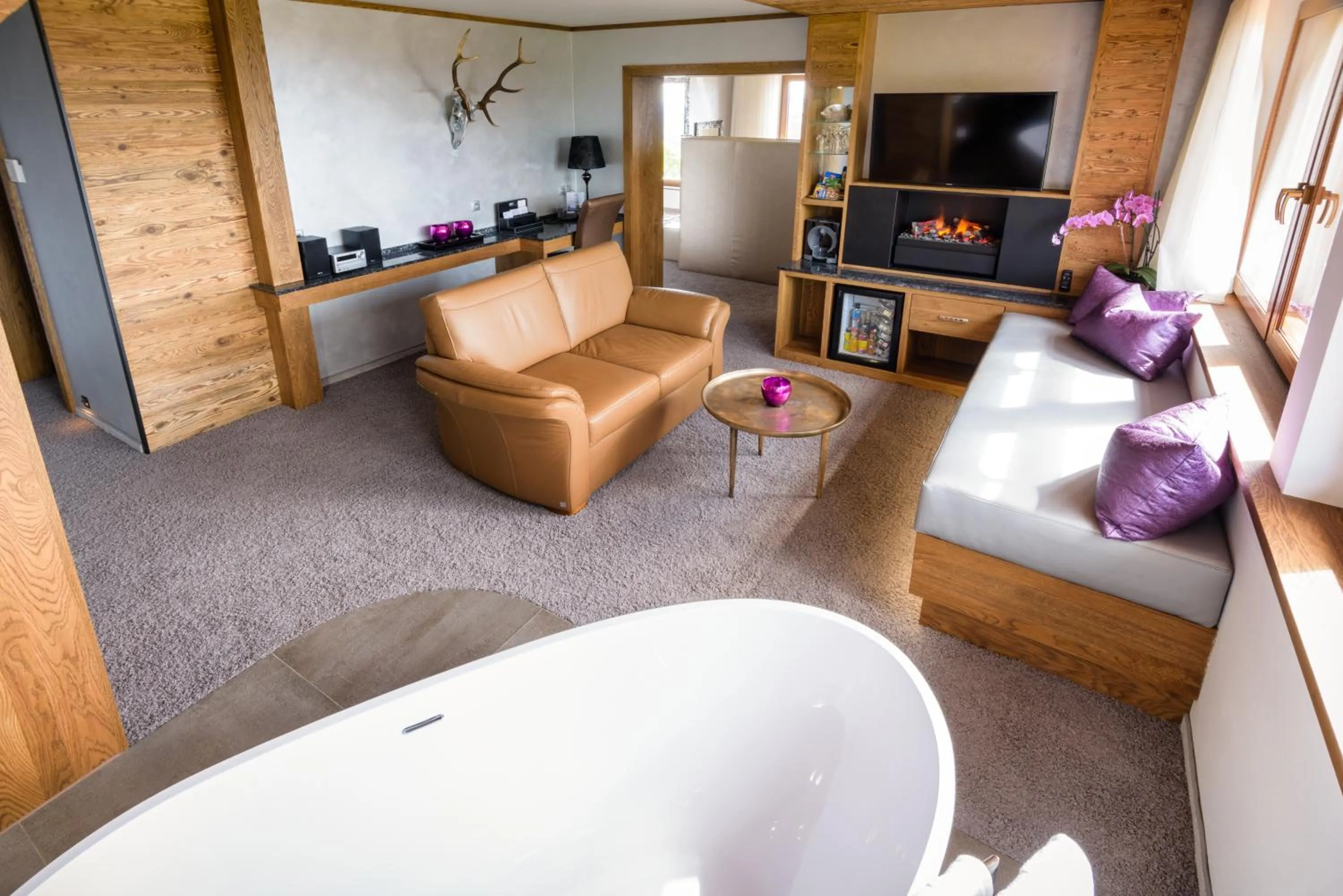 Living room in Wellness hotel V Nebi