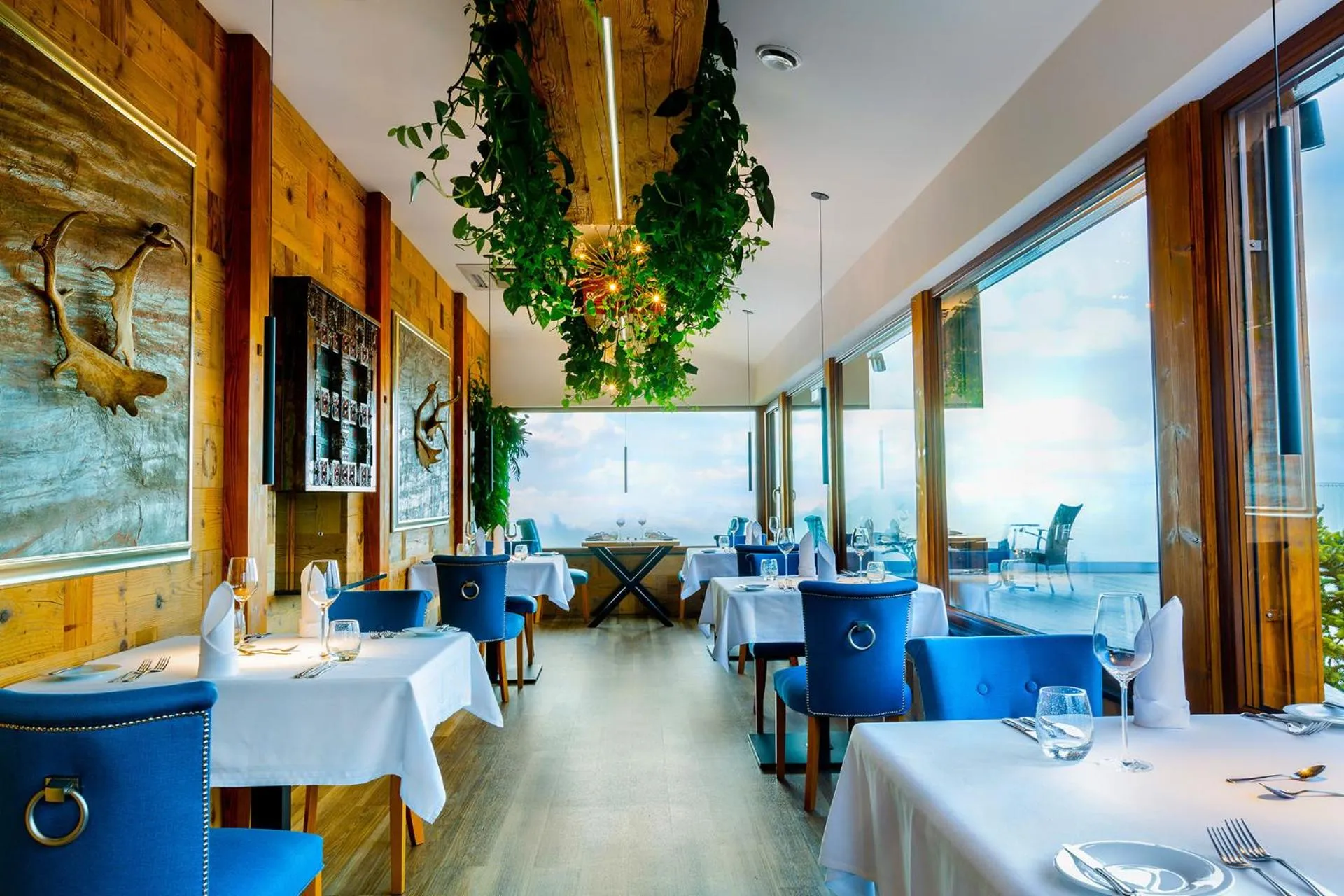 Restaurant/places to eat in Wellness hotel V Nebi