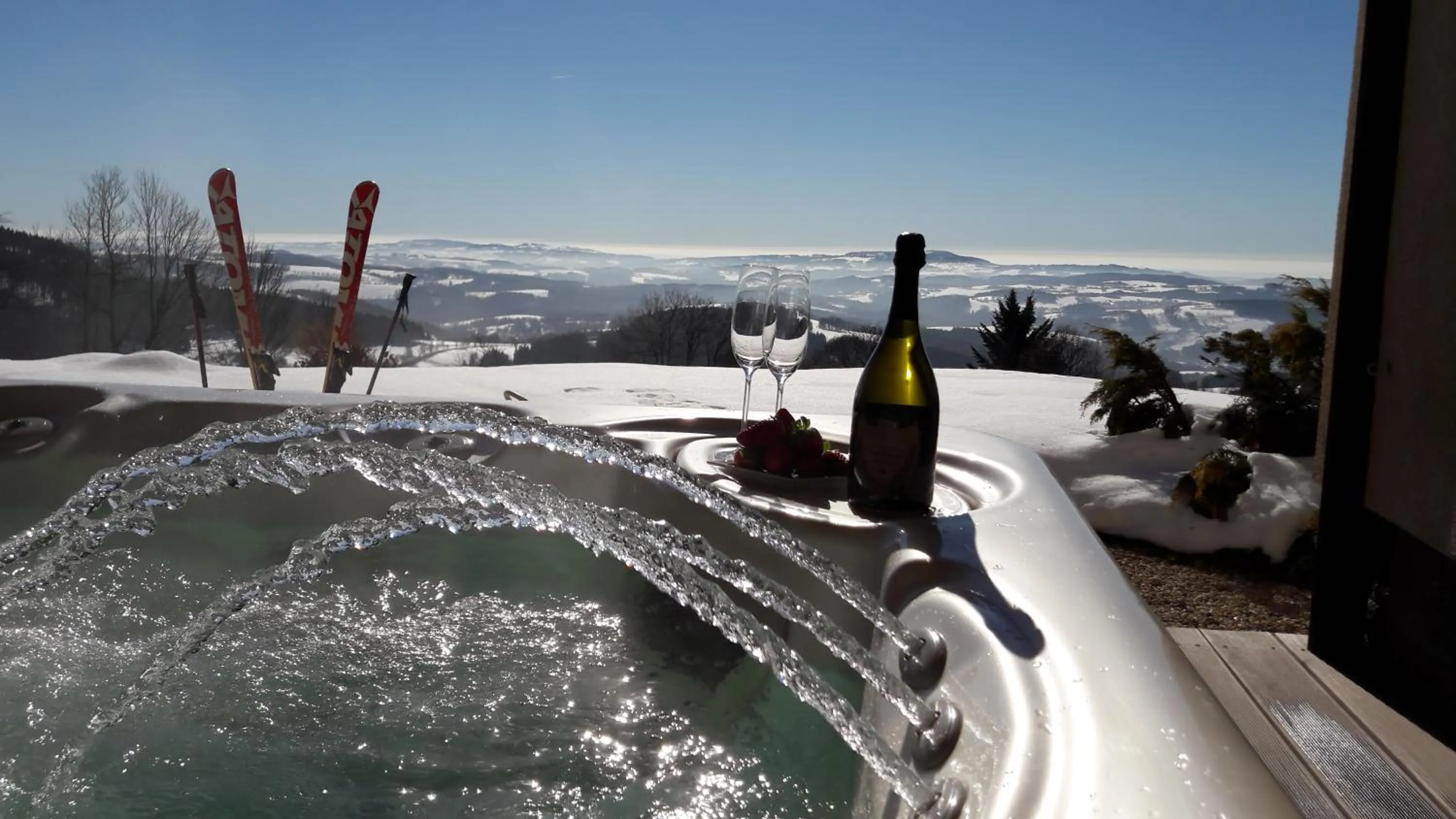 View (from property/room) in Wellness hotel V Nebi