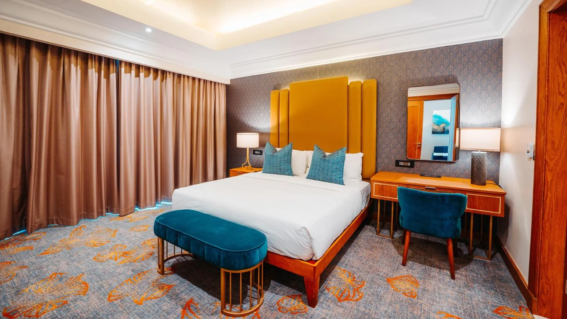 Bed in Silverstar Hotel