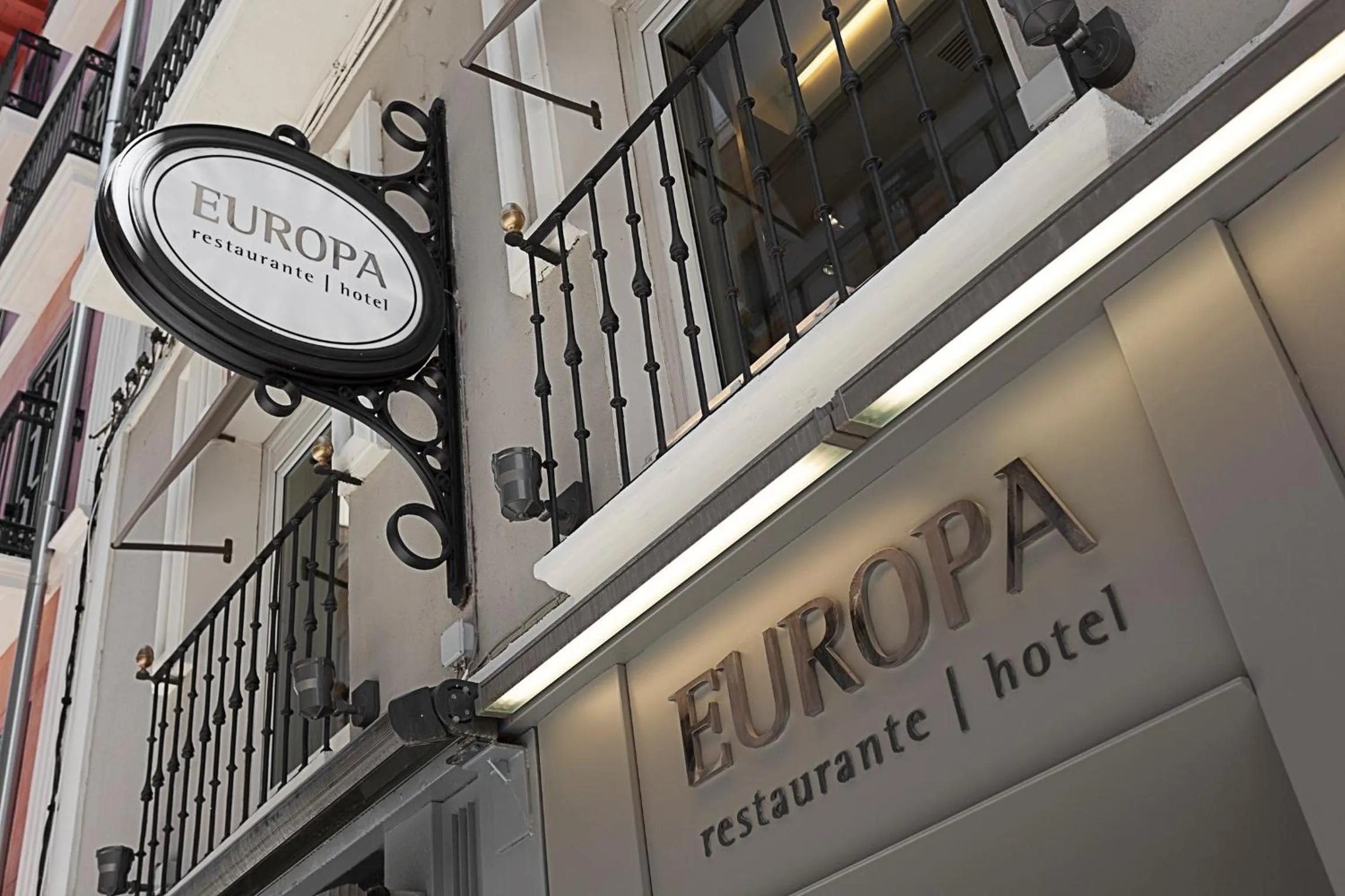 Facade/entrance in Habitus Hotel Europa