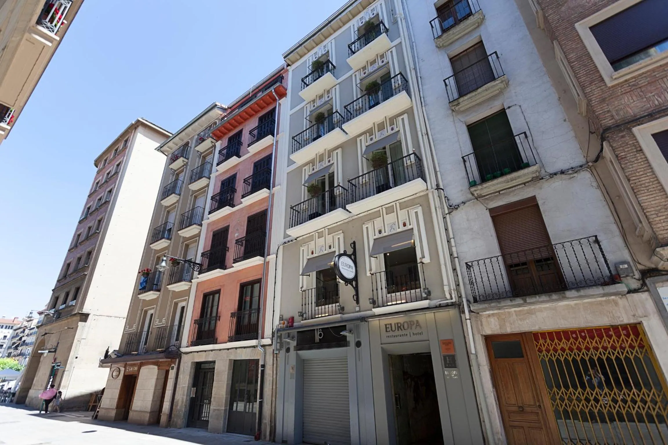 Facade/entrance in Habitus Hotel Europa