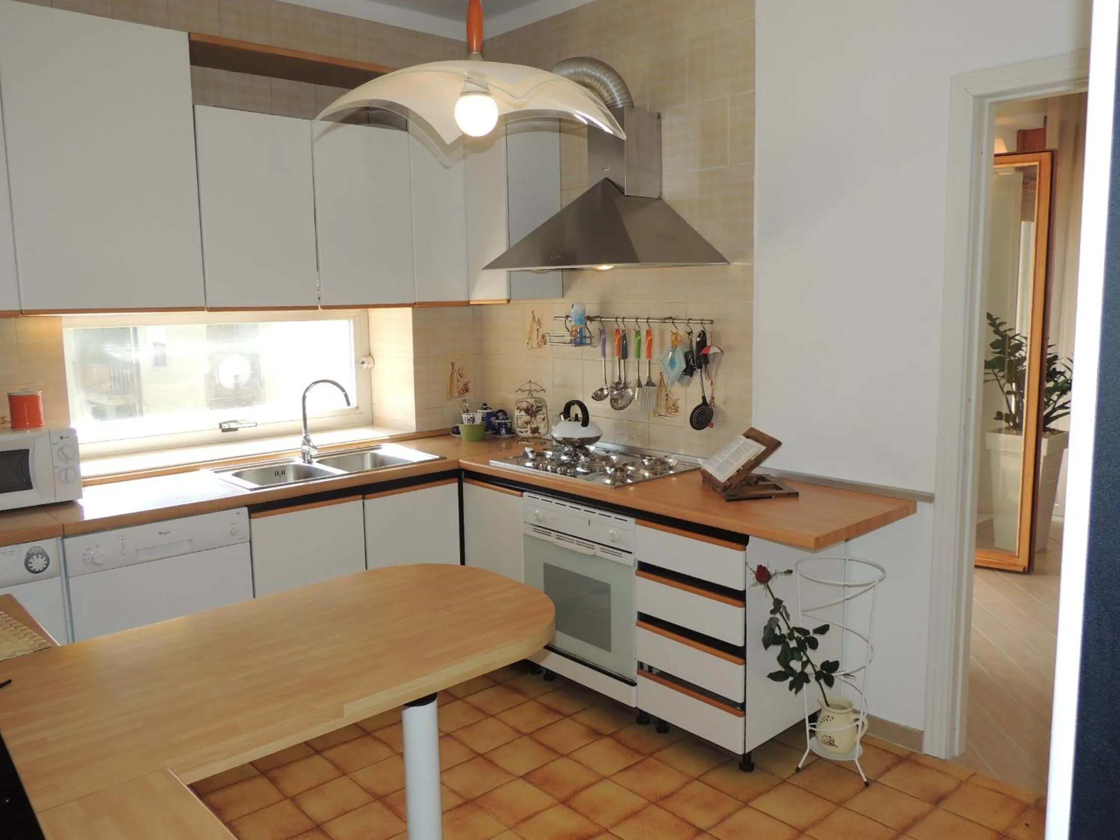 Communal kitchen in Camera con Vista