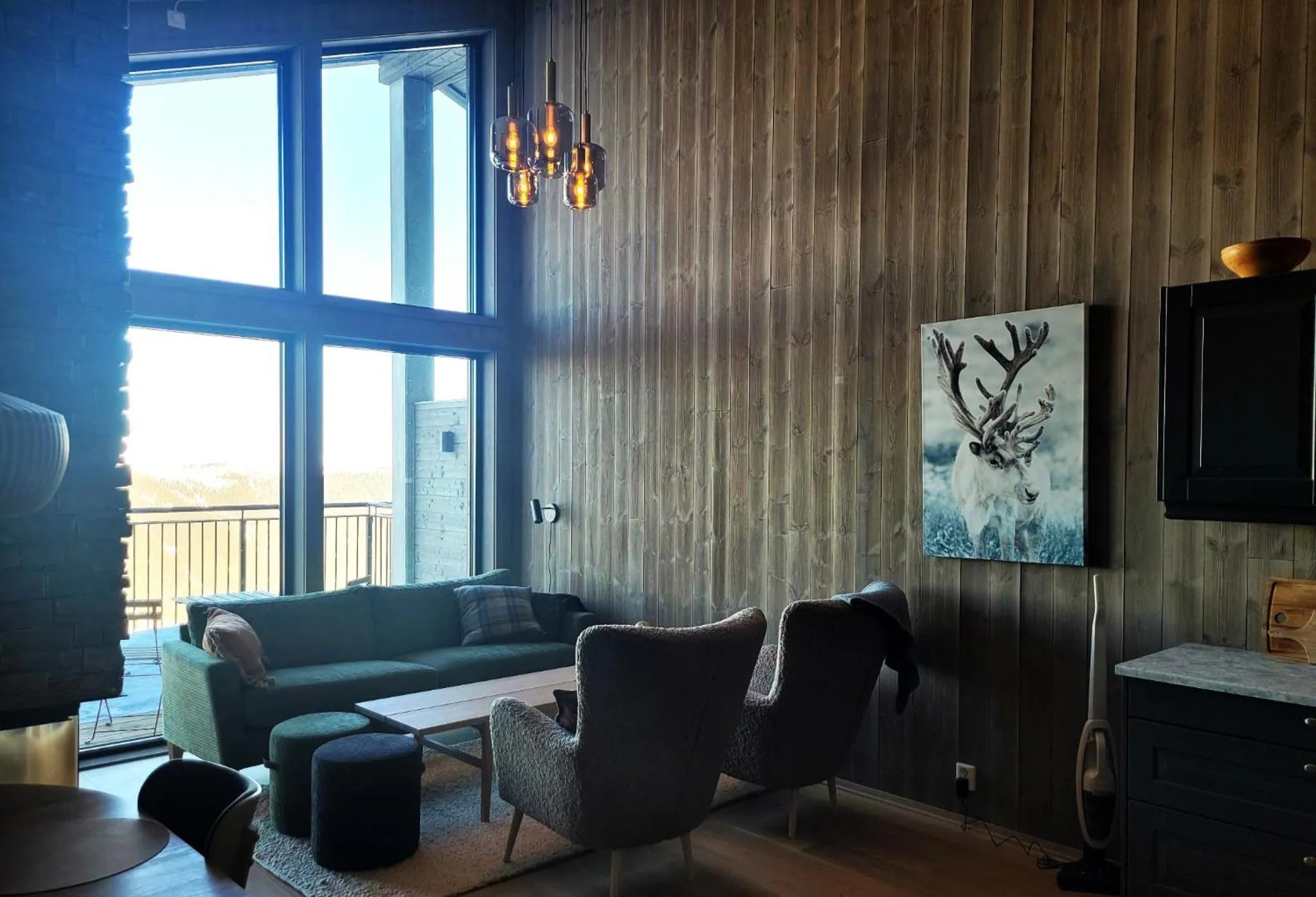 Living room in Gausta Residence