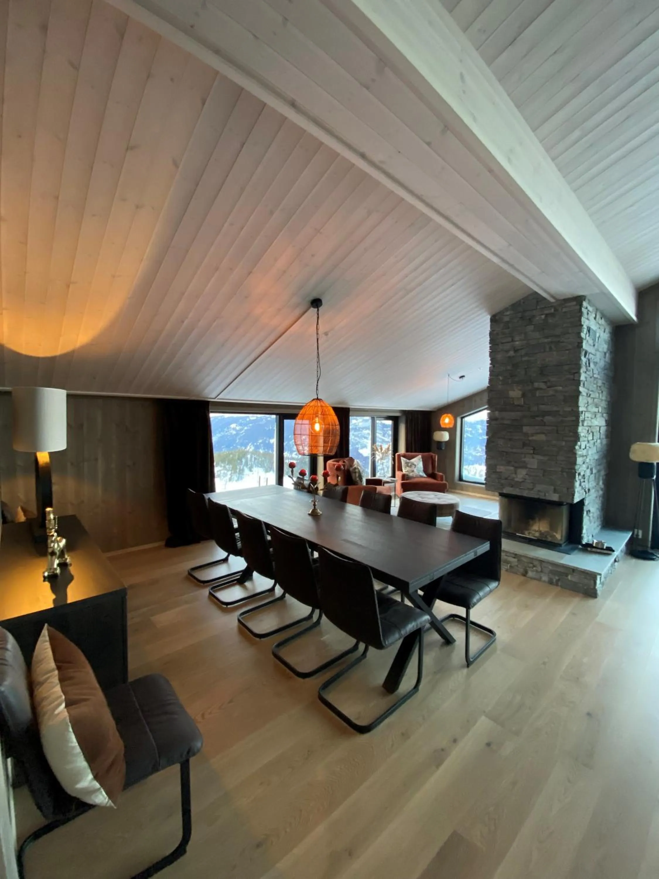 Dining area in Gausta Residence
