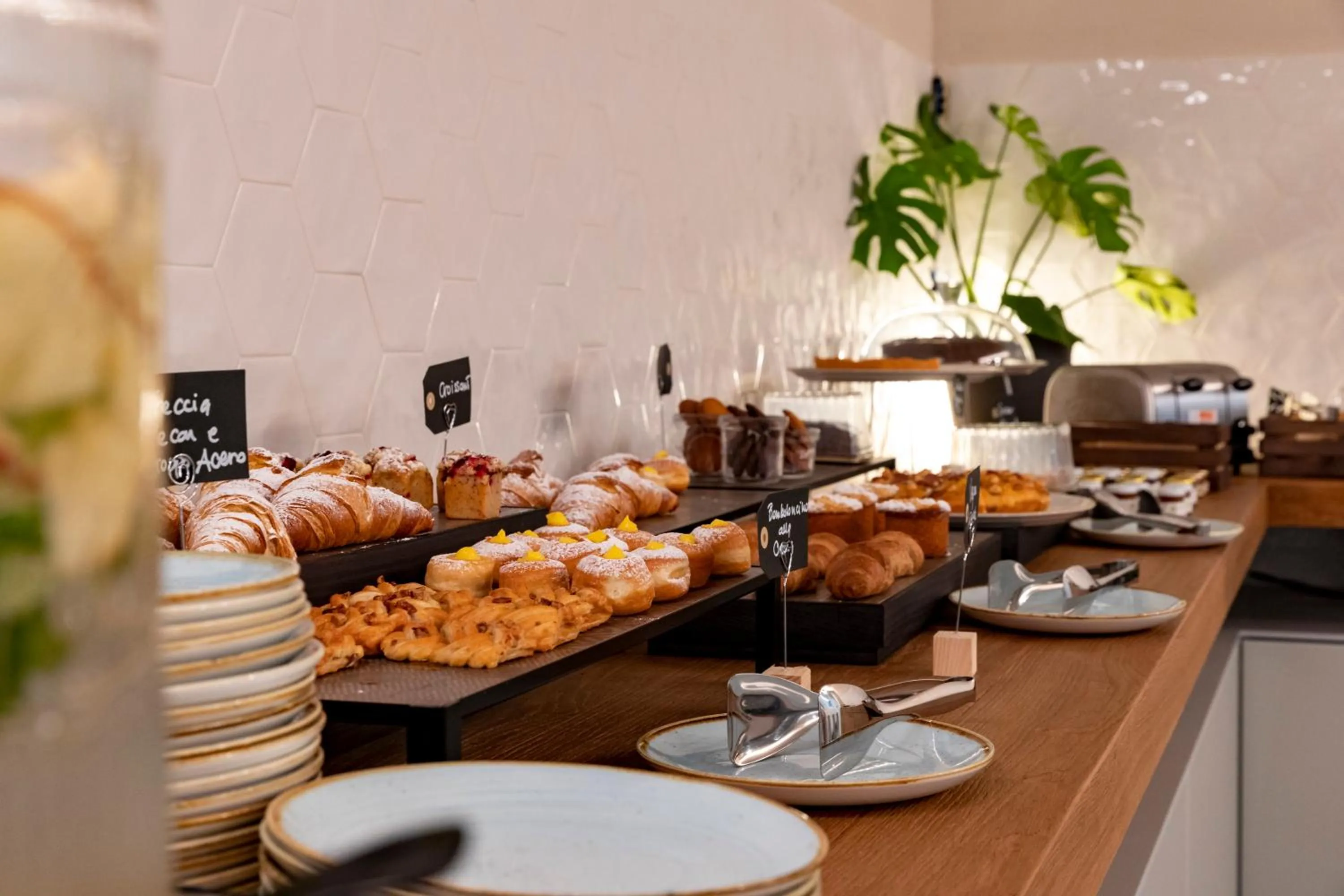 Buffet breakfast in Open Hotel