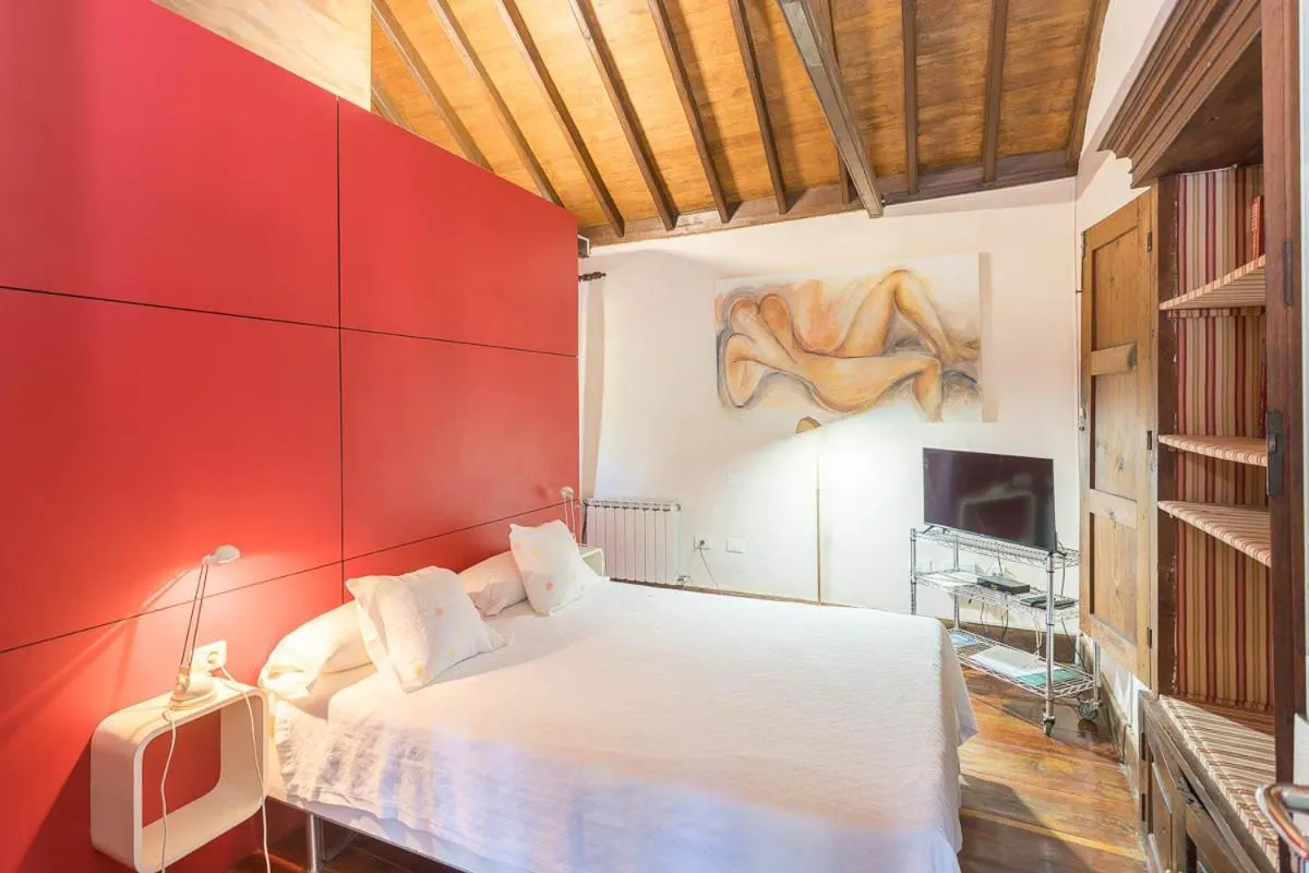 Bed in Hotel Rural Las Calas