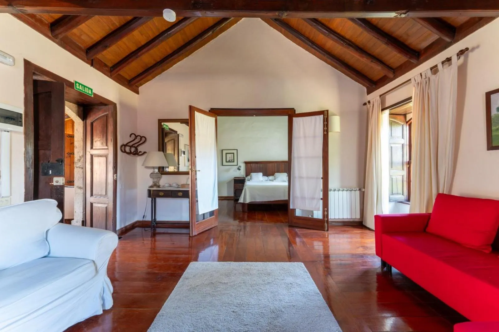 Bed in Hotel Rural Las Calas