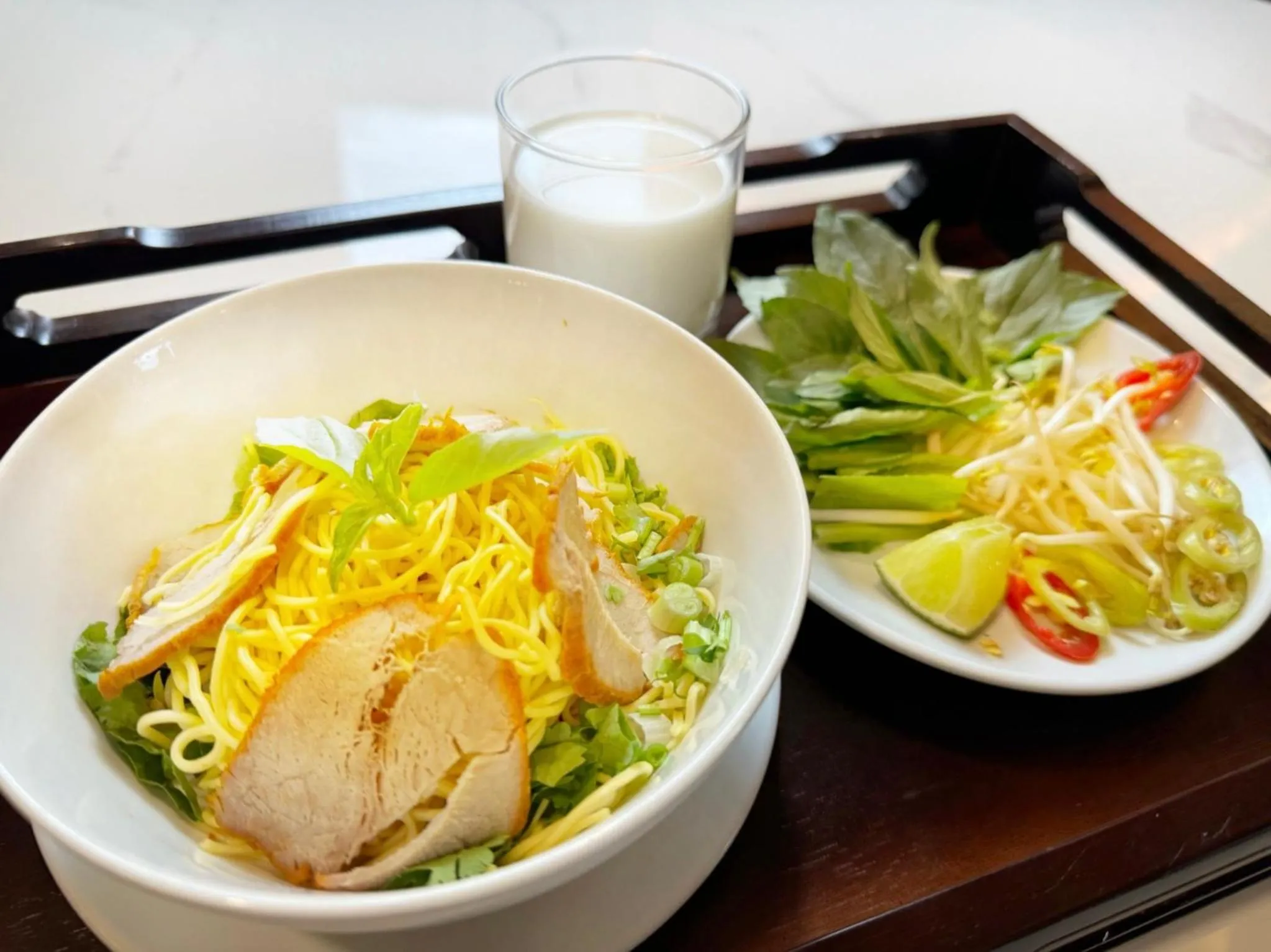 Breakfast in California Saigon Hotel & Rooftop Pool